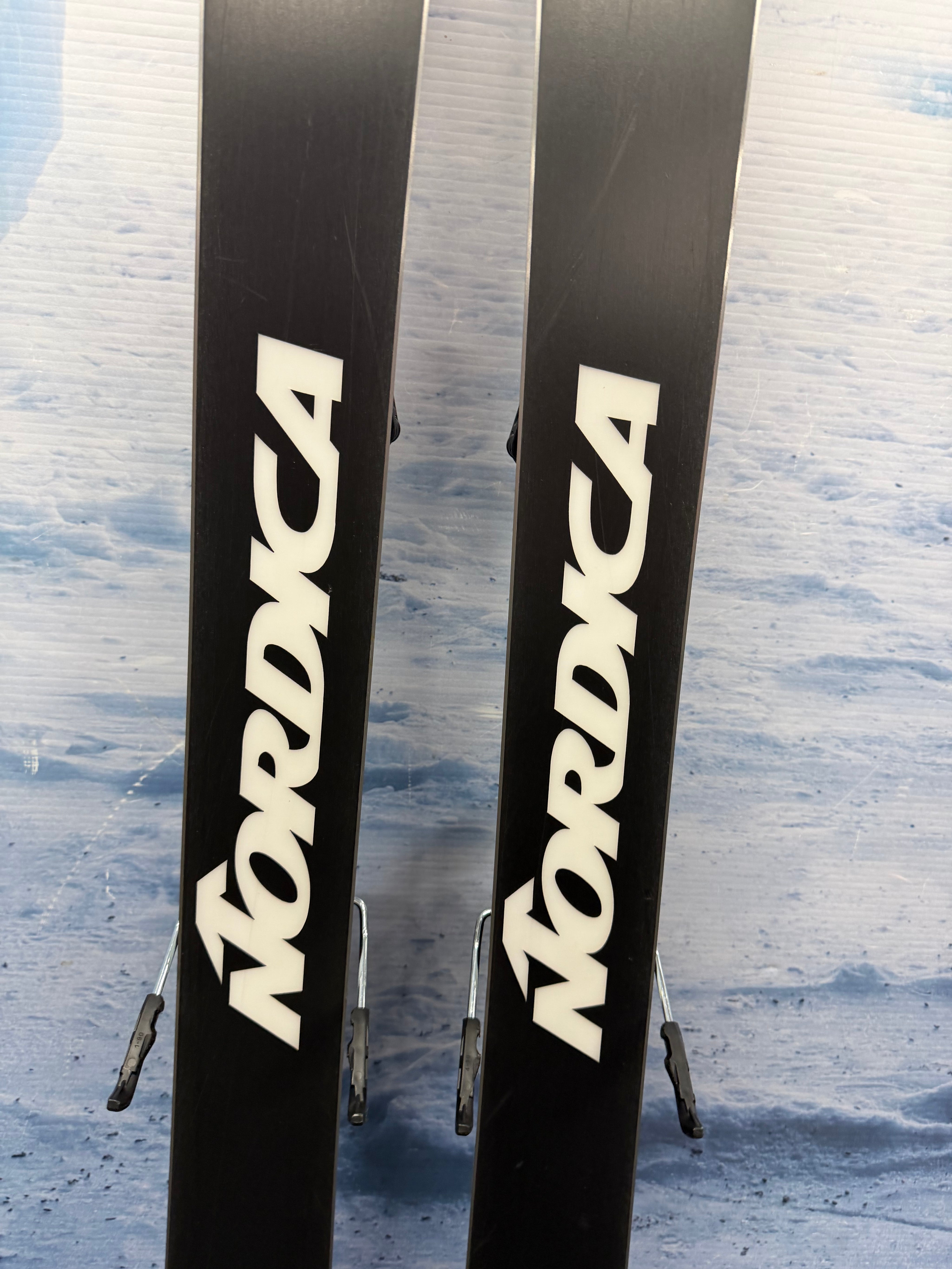 Lightly Used Nordica Santa Ana 87 155cm Skis w/ Atomic Strive 11 Bindings 2026