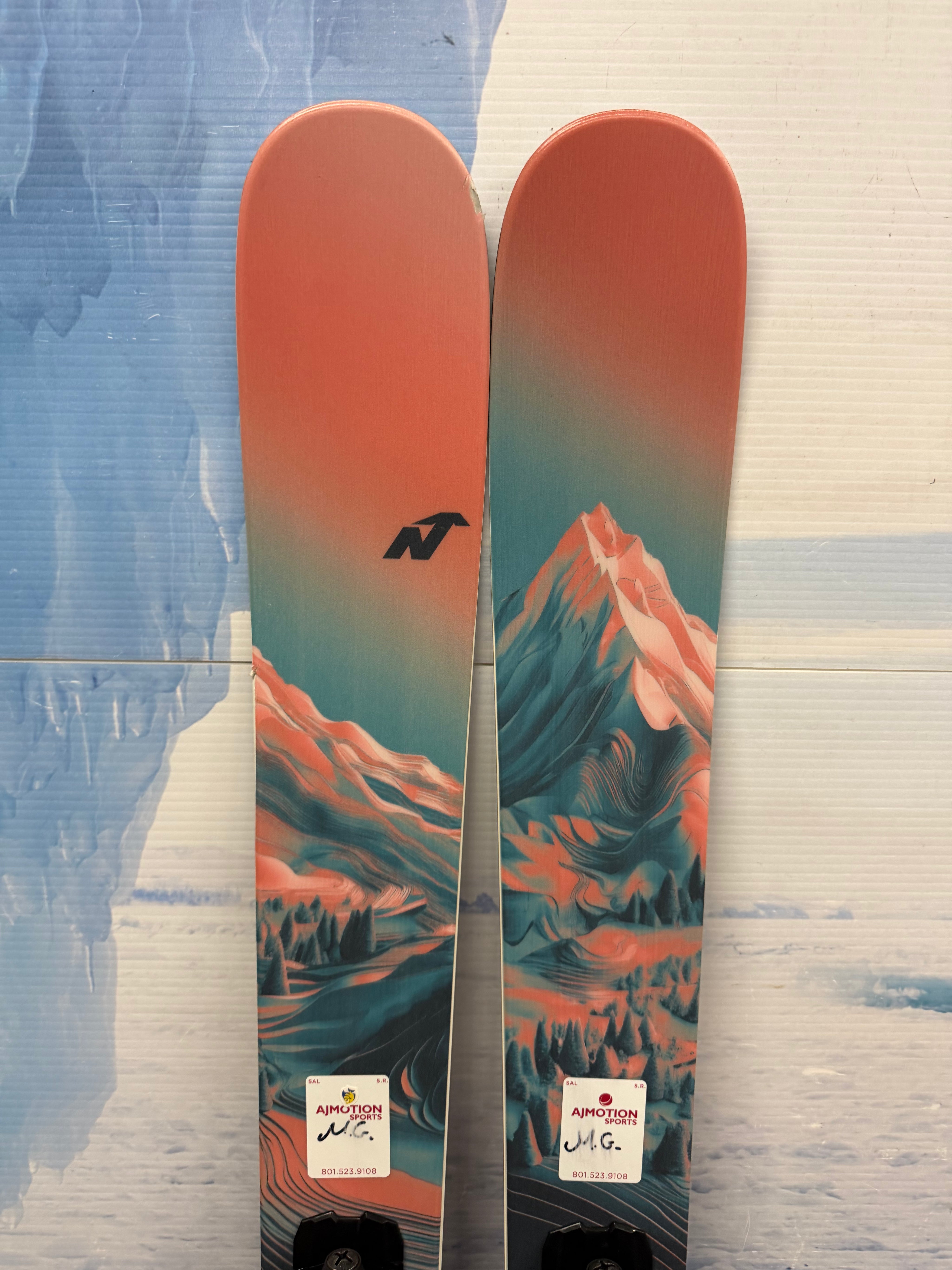 Used Nordica Santa Ana 97 150cm Skis w/ Atomic Strive 11 Bindings