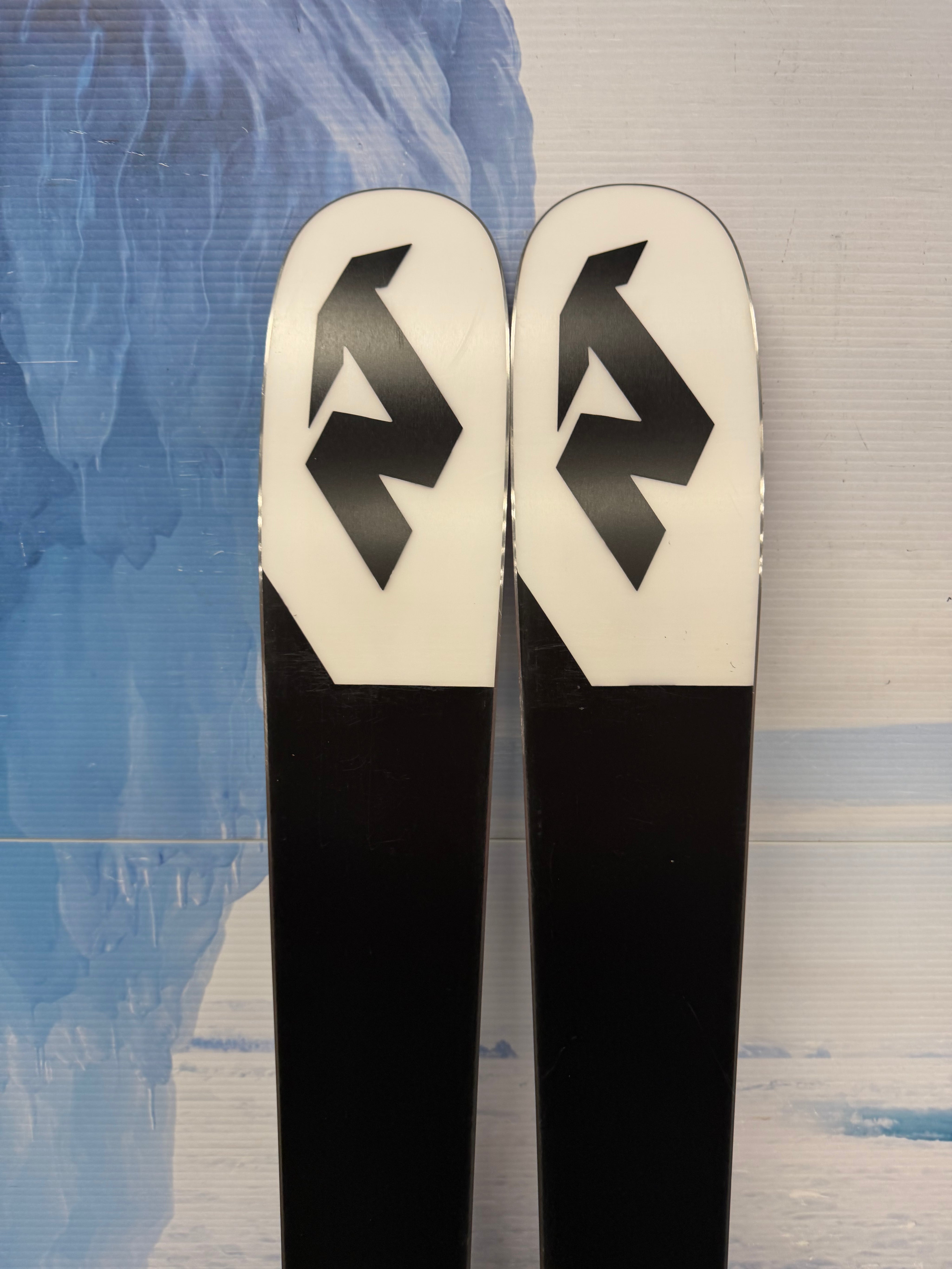 Lightly Used Nordica Santa Ana 97 161cm Skis w/ Atomic Strive 11 Bindings