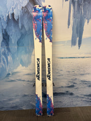 Lightly Used Nordica Unleashed 98CA 180cm Skis w/ Atomic Strive 13 Bindings