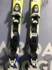 Used Kids Rossignol Terrain 128cm Skis w/ Look KidX Binding