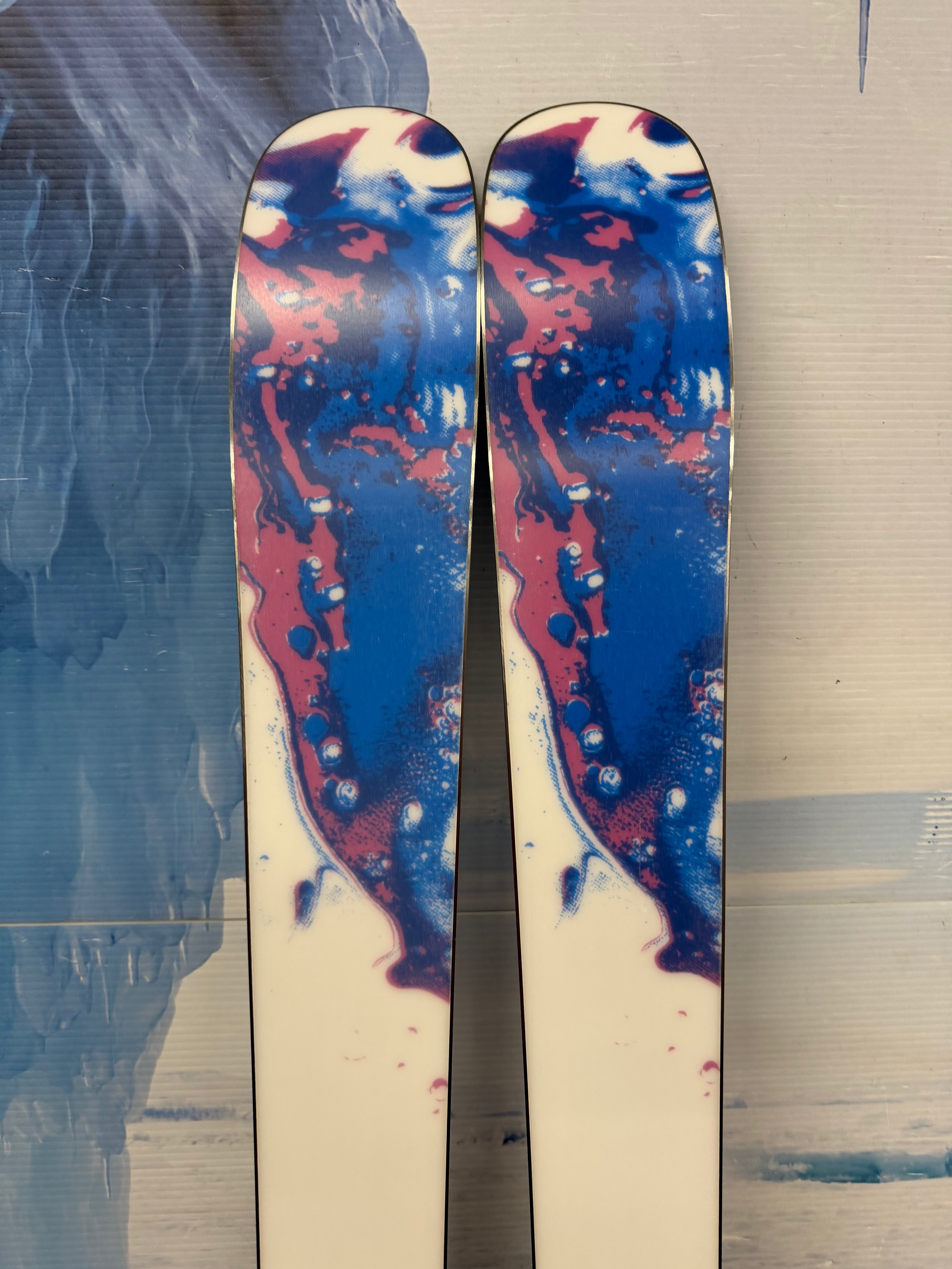 Lightly Used Nordica Unleashed 98CA 174cm Skis w/ Atomic Strive 13 Bindings