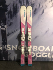 Used Elan Lil Snow 130cm Jr Skis w/ Elan El 4.5 AC Binding