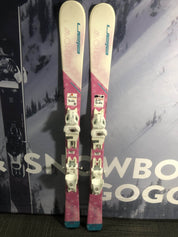 Used Elan Lil Snow 120cm Jr Skis w/ Elan El 4.5 AC Binding