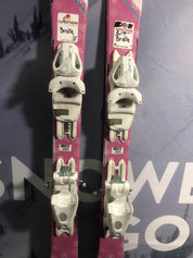 Used Elan Lil Snow 120cm Jr Skis w/ Elan El 4.5 AC Binding