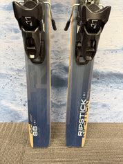 Lightly Used Elan Ripstick 88 W 161cm Skis w/ ELX 11 Binding