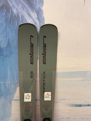 Lightly Used Elan Ripstick 88 R 161cm Skis w/ ELX 11 Binding