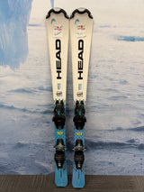 Used 2026 Head Supershape Team 117cm Skis w/ JRS 4.5 Bindings