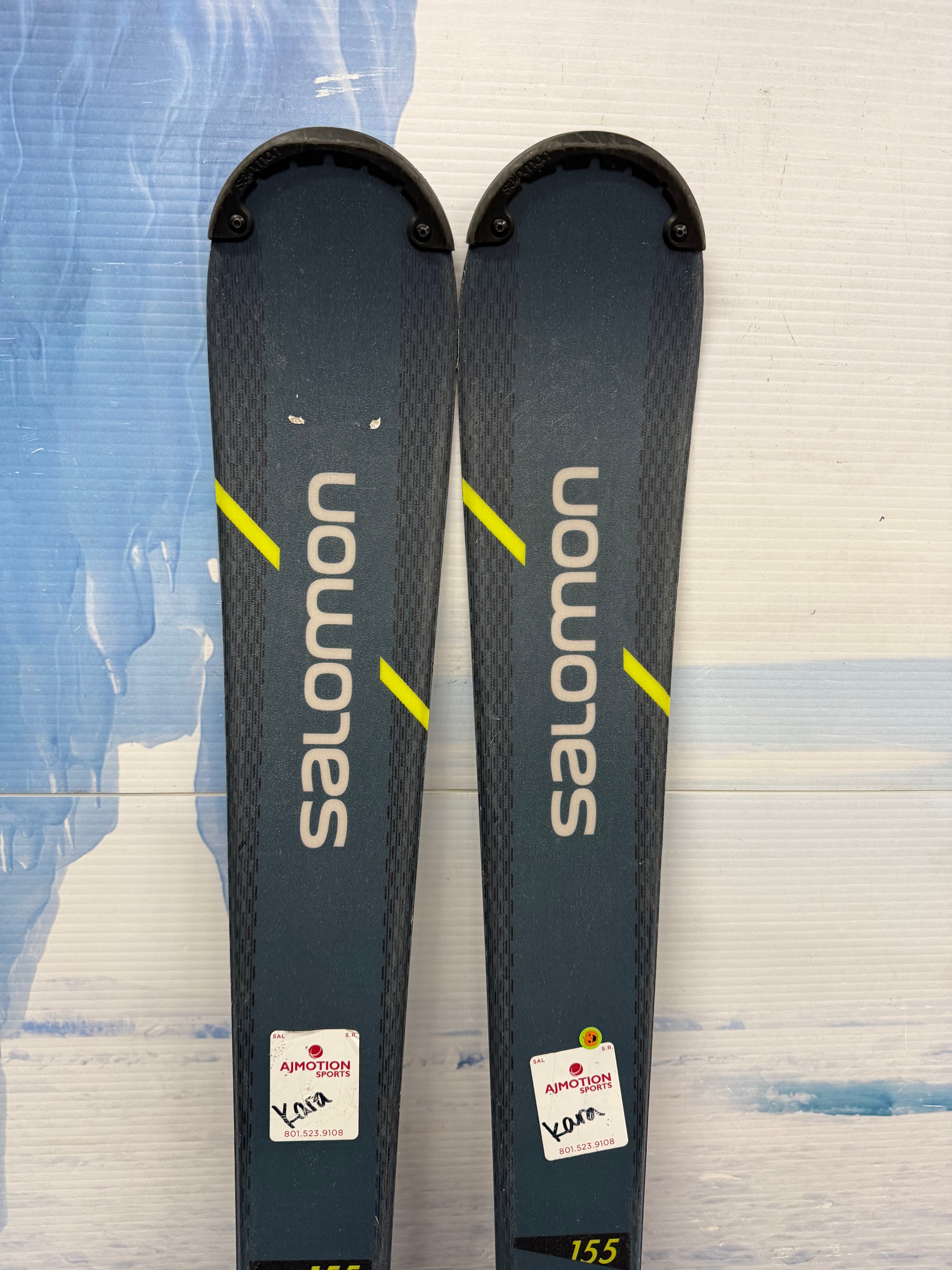 Used Salomon Pulse 155cm Skis w/ Salomon L10 Bindings