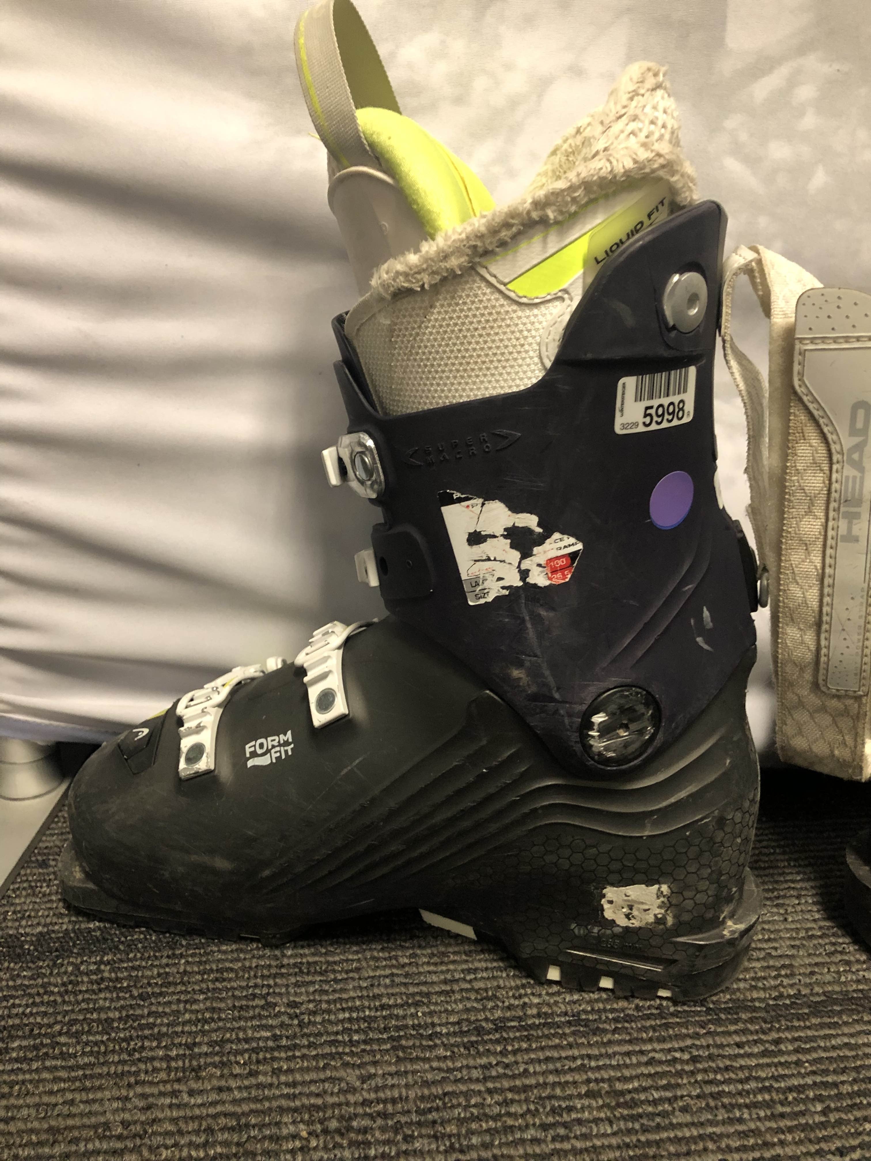 Used Head Edge LYT 100 Womens Ski Boot - 24.5