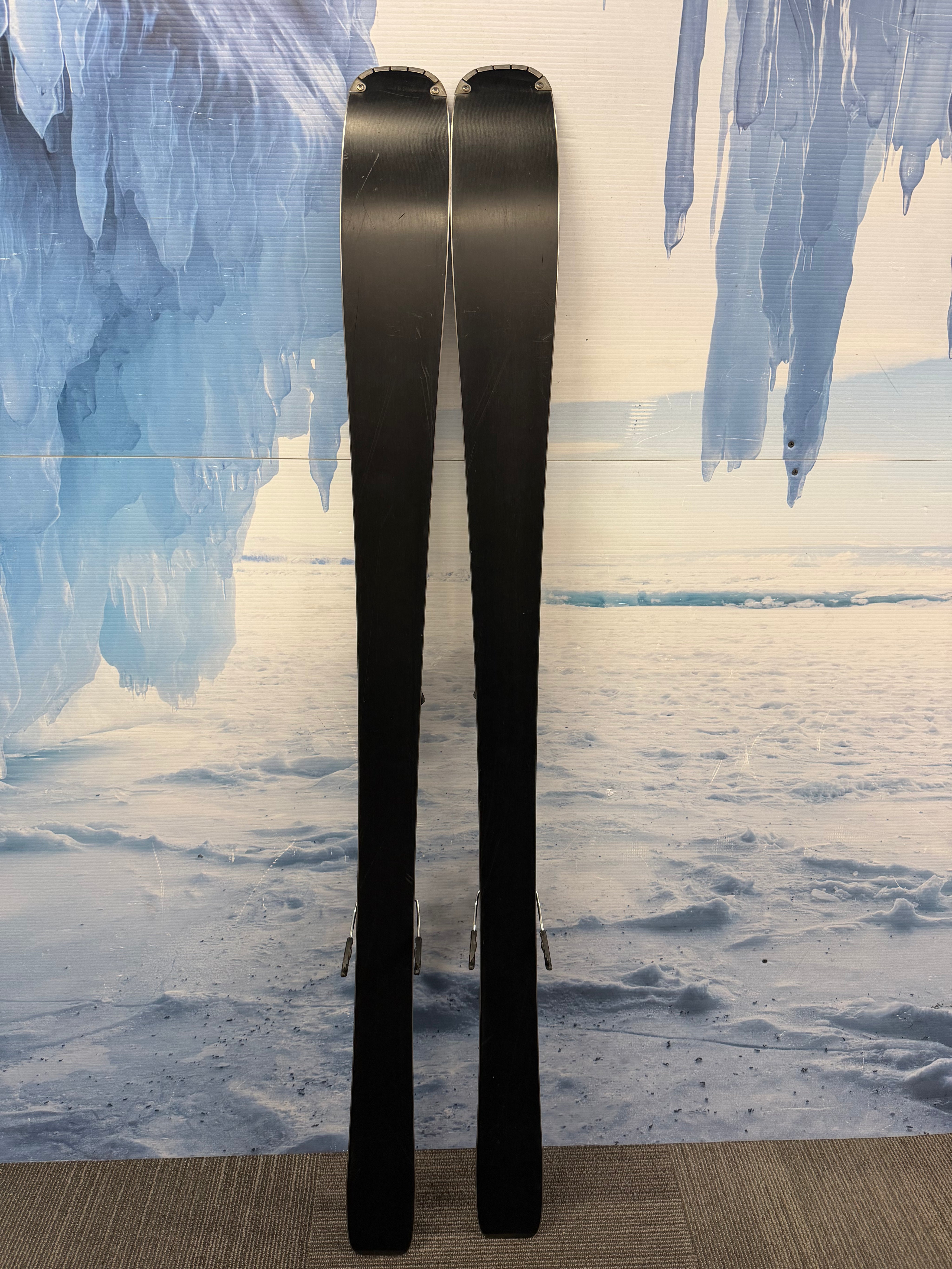 Used Salomon Stance 80 169cm Skis w/ Salomon M10 Bindings