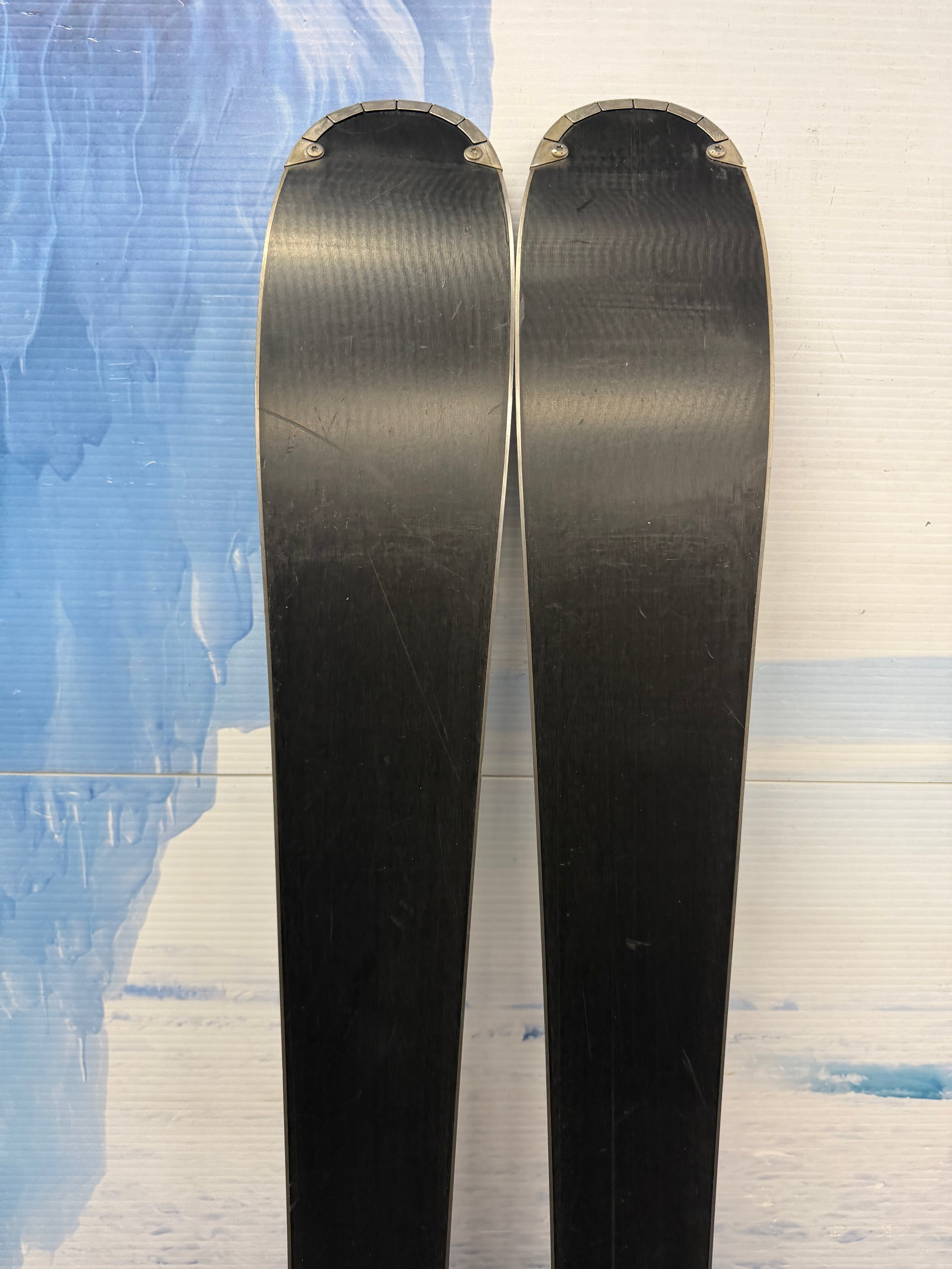 Used Salomon Distance 76 160cm Skis w/ Salomon M10 Bindings