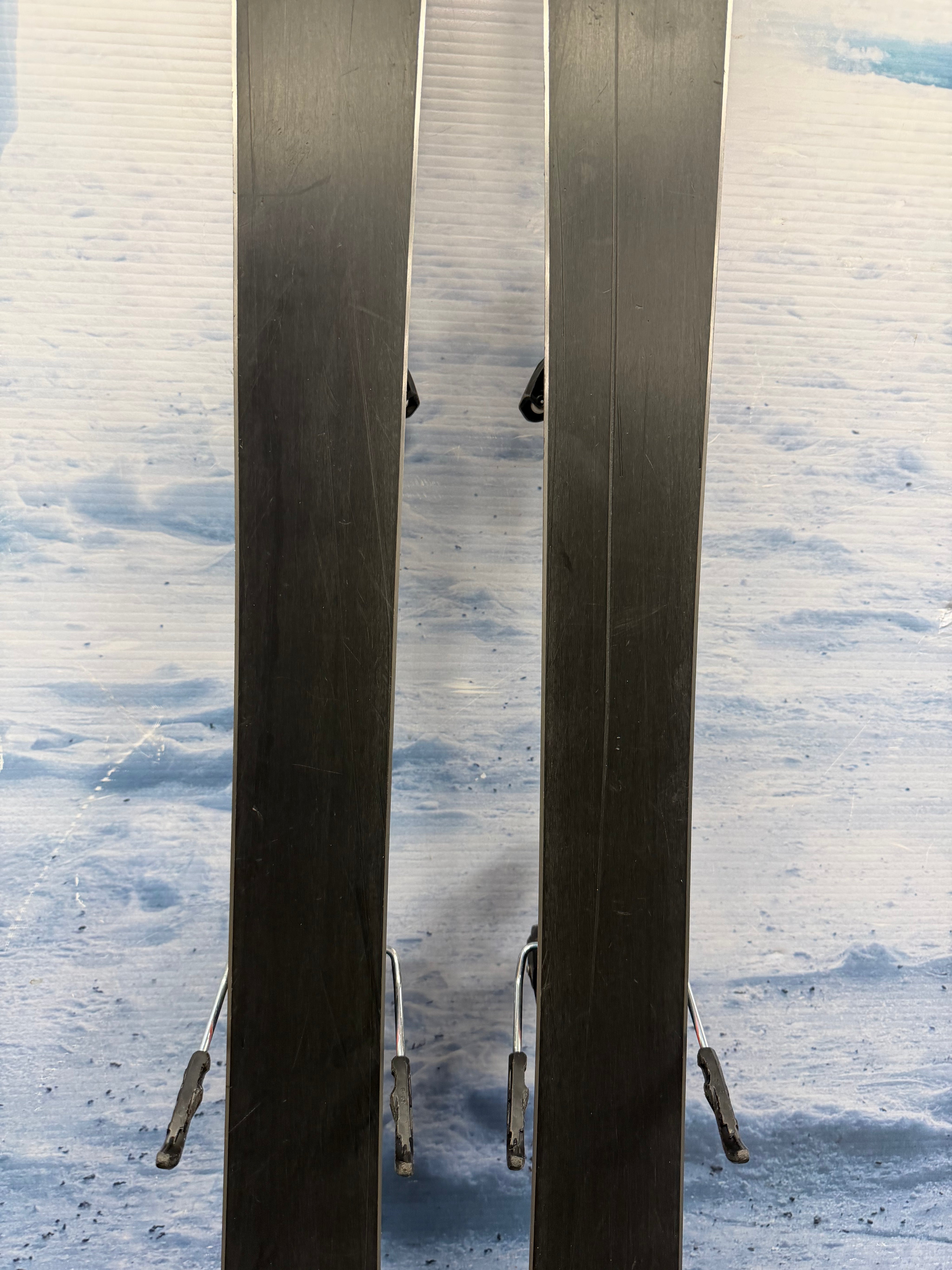 Used Salomon Distance 76 160cm Skis w/ Salomon M10 Bindings