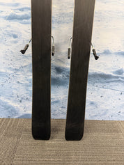 Used Salomon XDR 76 STC 160cm Skis w/ Salomon Lithium 10