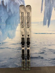 Used Salomon S/Force AM 76 160cm Skis w/ Salomon M10 Bindings