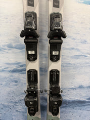 Used Salomon S/Force AM 76 160cm Skis w/ Salomon M10 Bindings