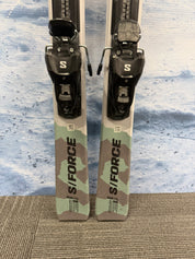 Used Salomon S/Force AM 76 160cm Skis w/ Salomon M10 Bindings