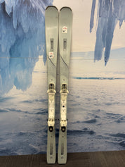 Used Salomon Stance W 80 167cm Skis w/ Salomon M10 Bindings