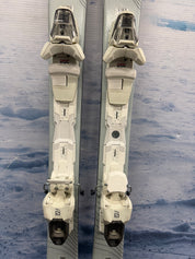 Used Salomon Stance W 80 167cm Skis w/ Salomon M10 Bindings