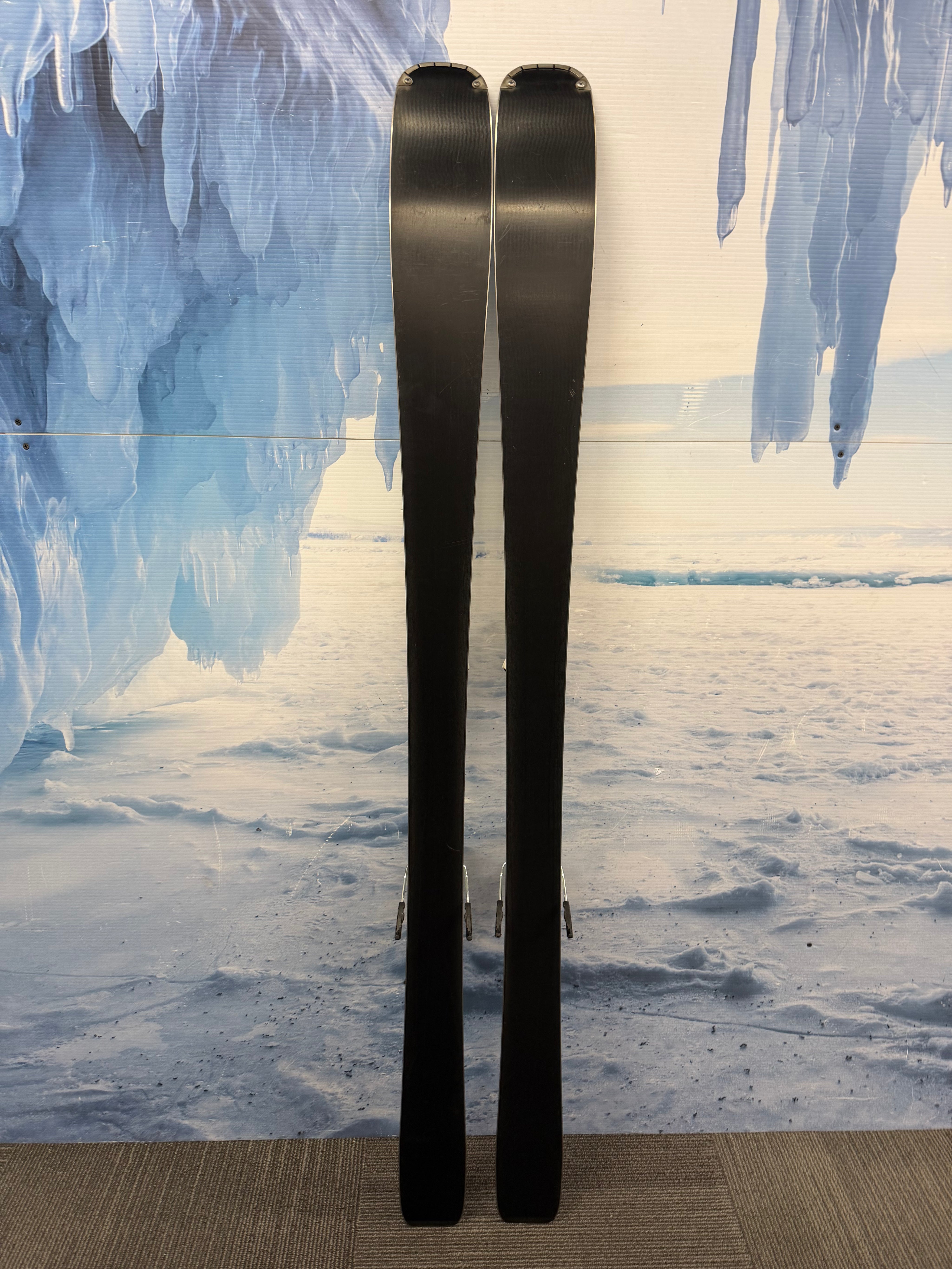 Used Salomon Stance W 80 167cm Skis w/ Salomon M10 Bindings