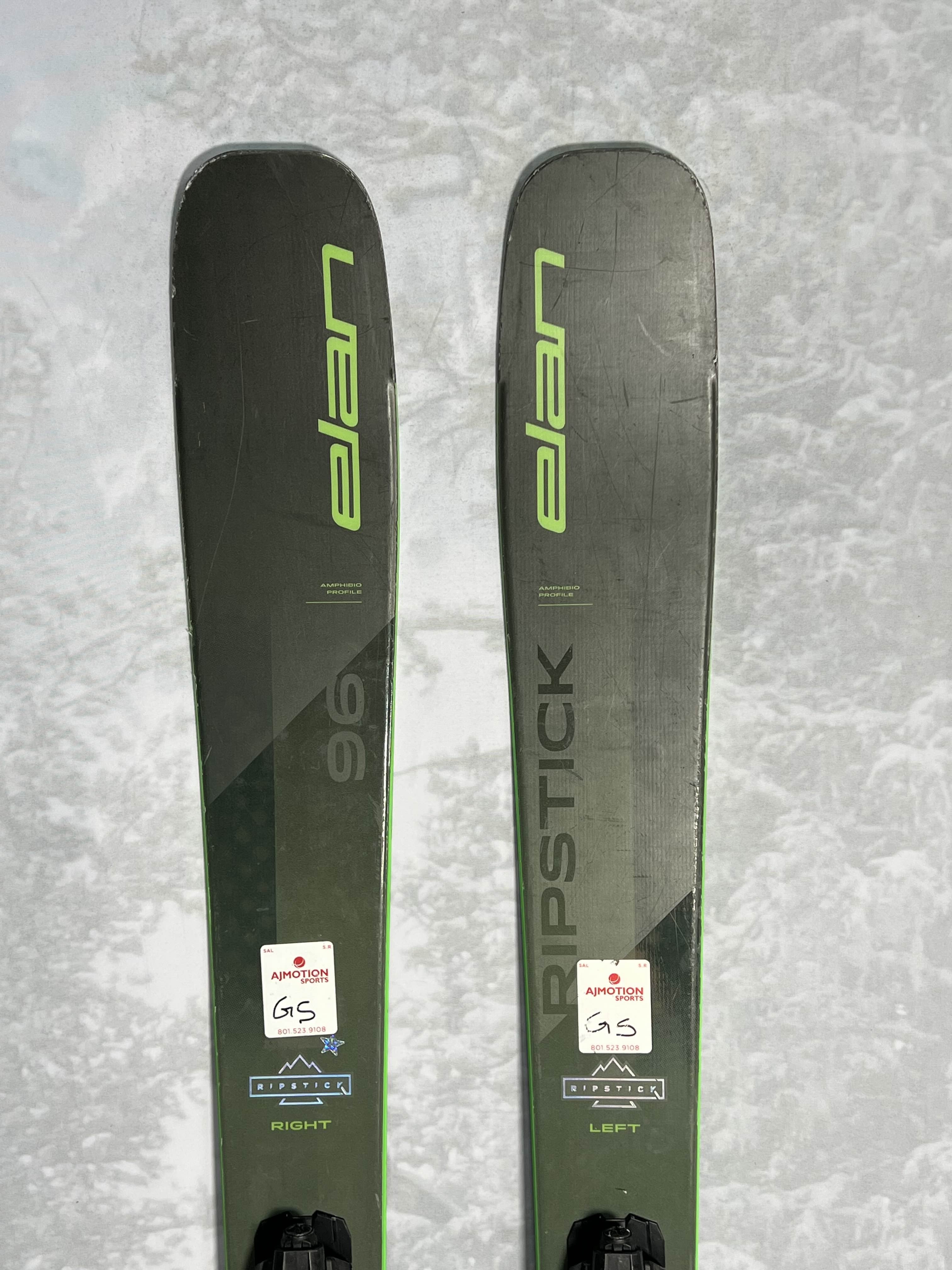 Lightly Used 2024 Elan Ripstick 96 164 cm w/ Atomic Strive Eleven Bindings
