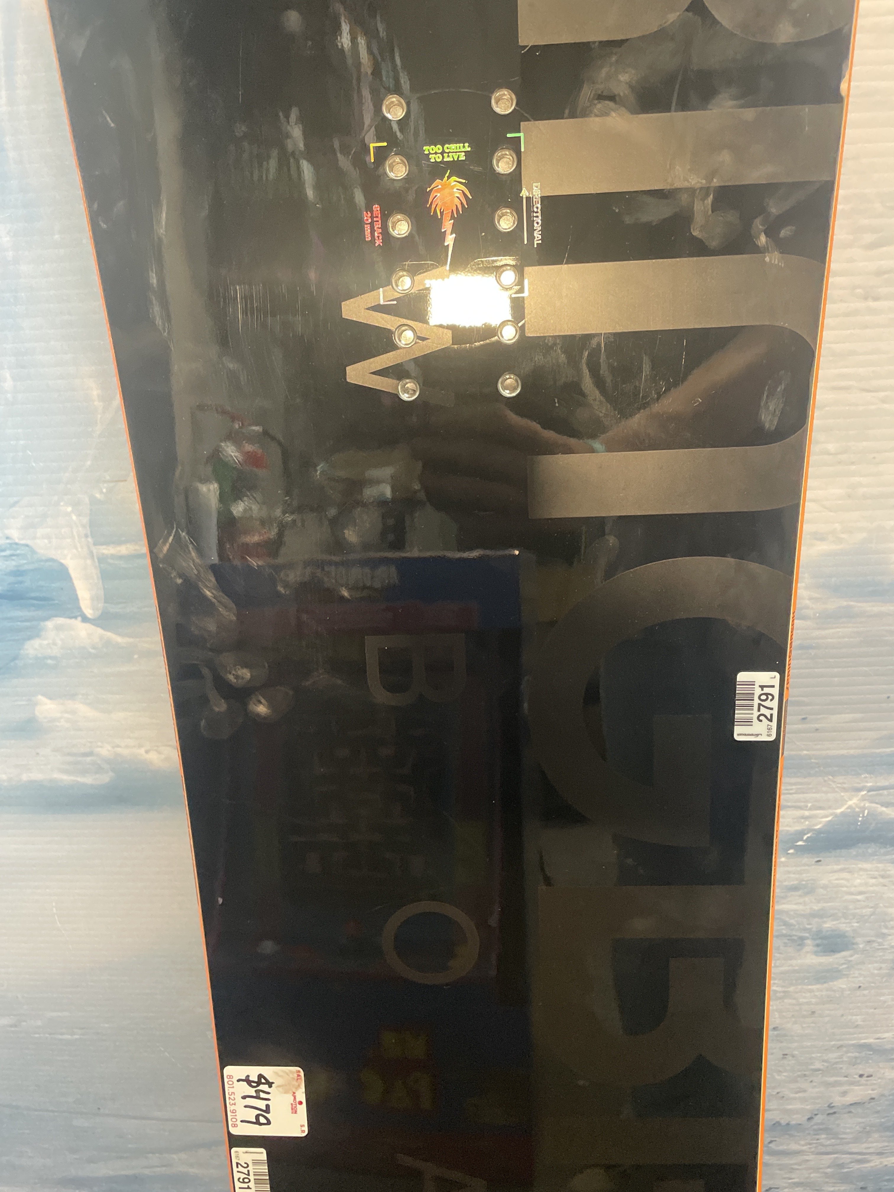 Used 2024 Capita Spring Break Powder Glider Men's Snowboard - 154CM
