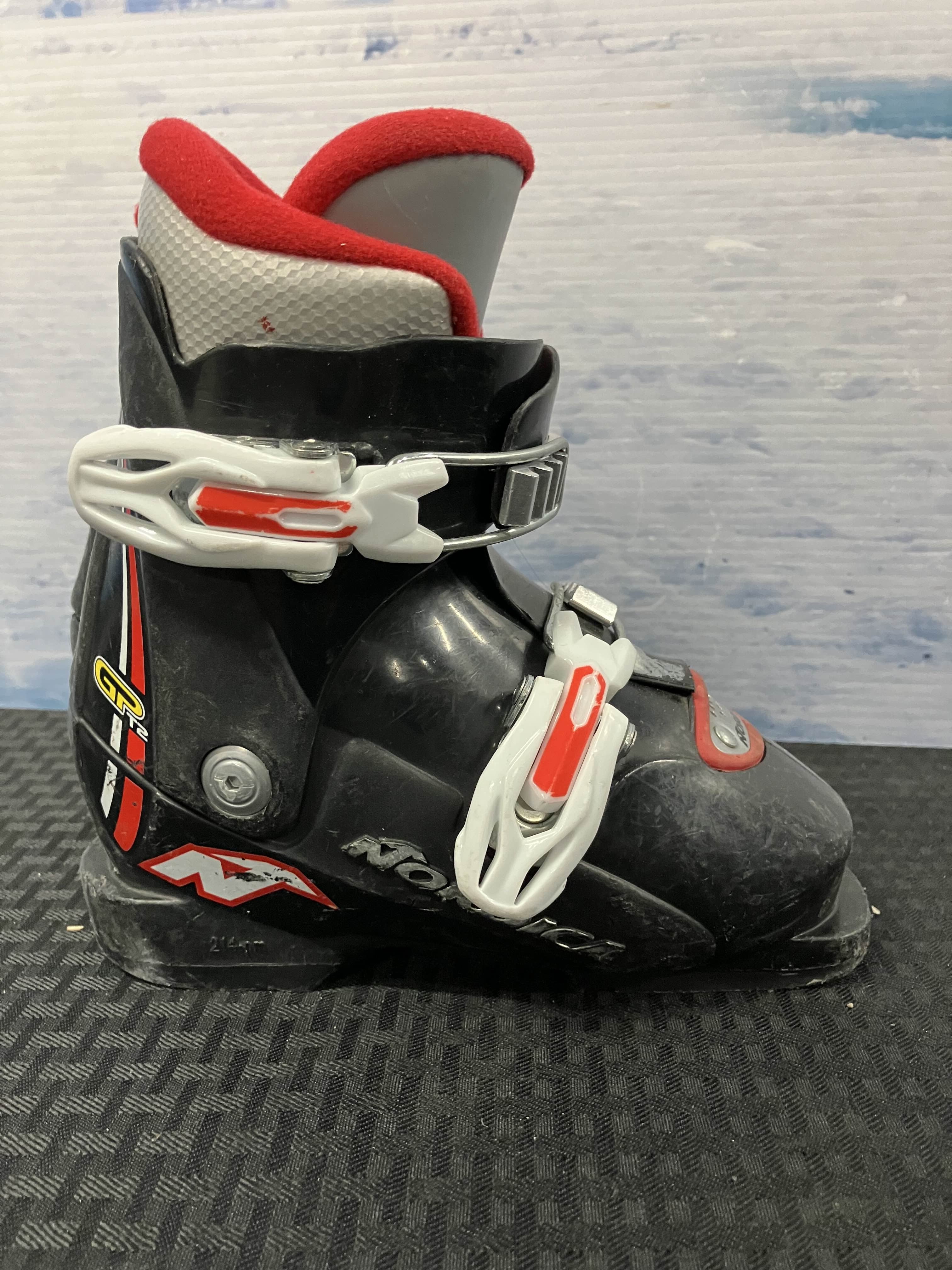 Used Nordica Gp T2 Youth Kids Ski Boot - 17.5MP