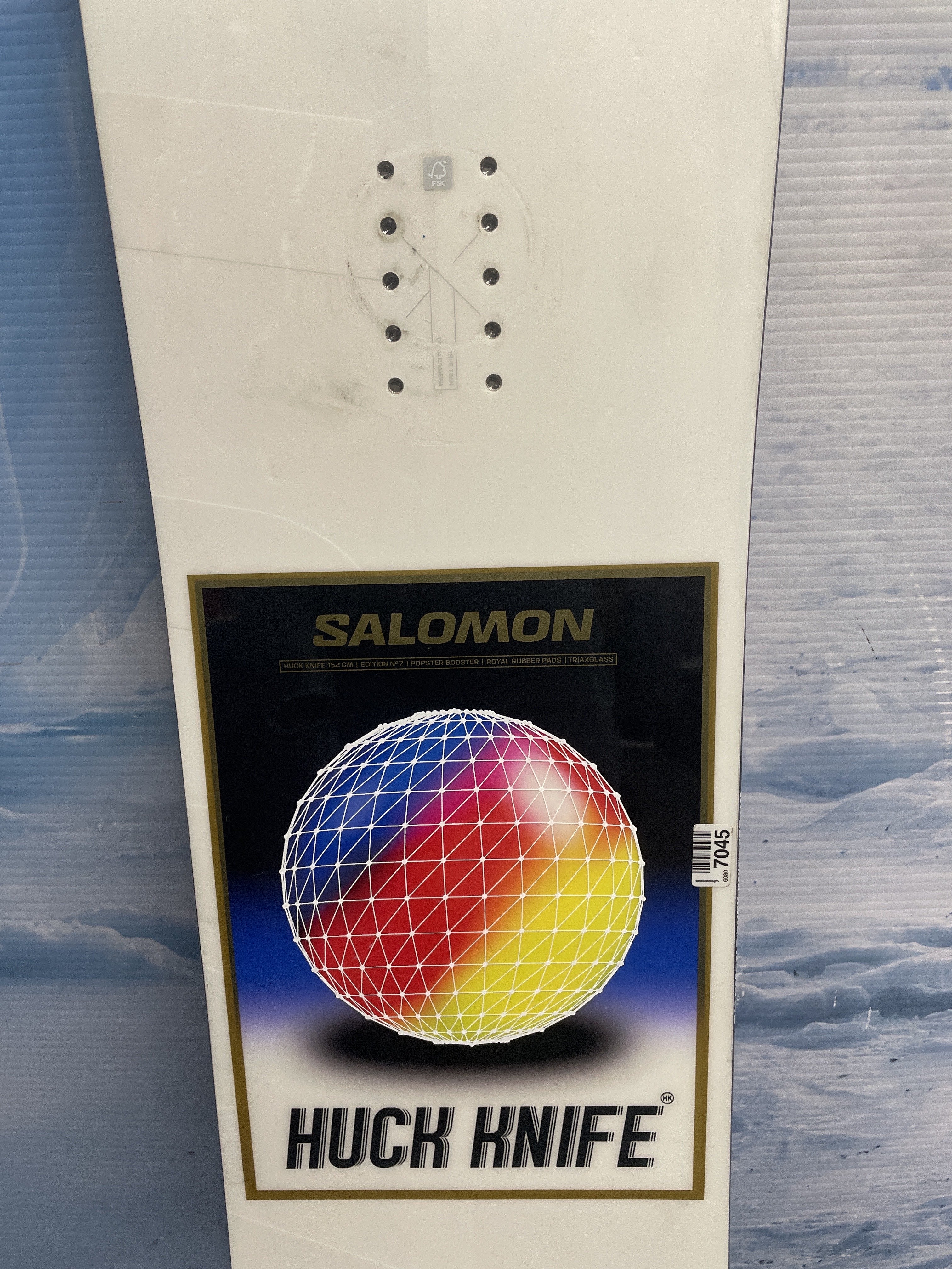 Used 2023 Salomon Huck Knife Snowboard-152