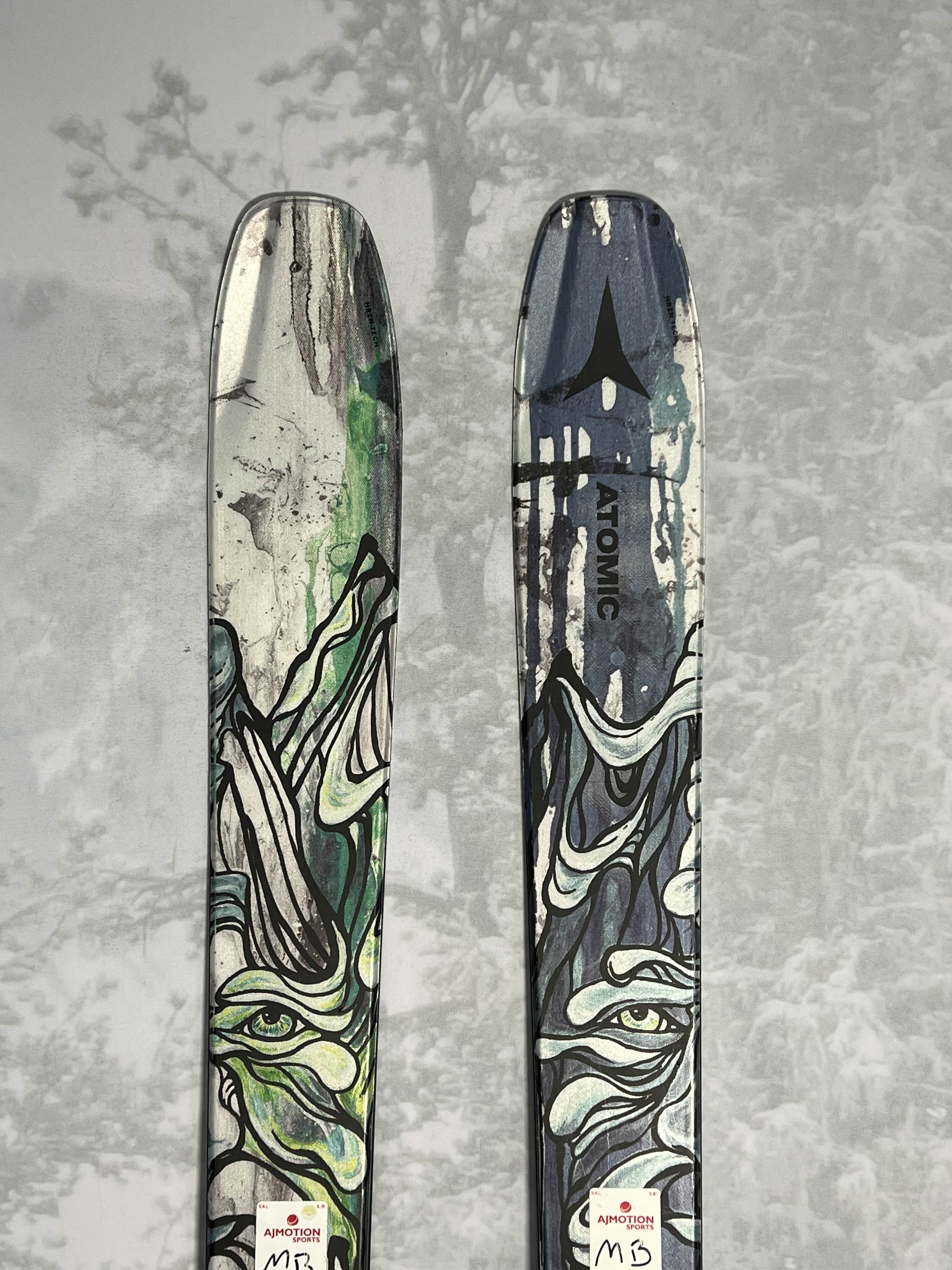 New 2024 Atomic Bent Chetler 100 180cm  Skis - 180cm w/ Atomic Strive 13 GW binding