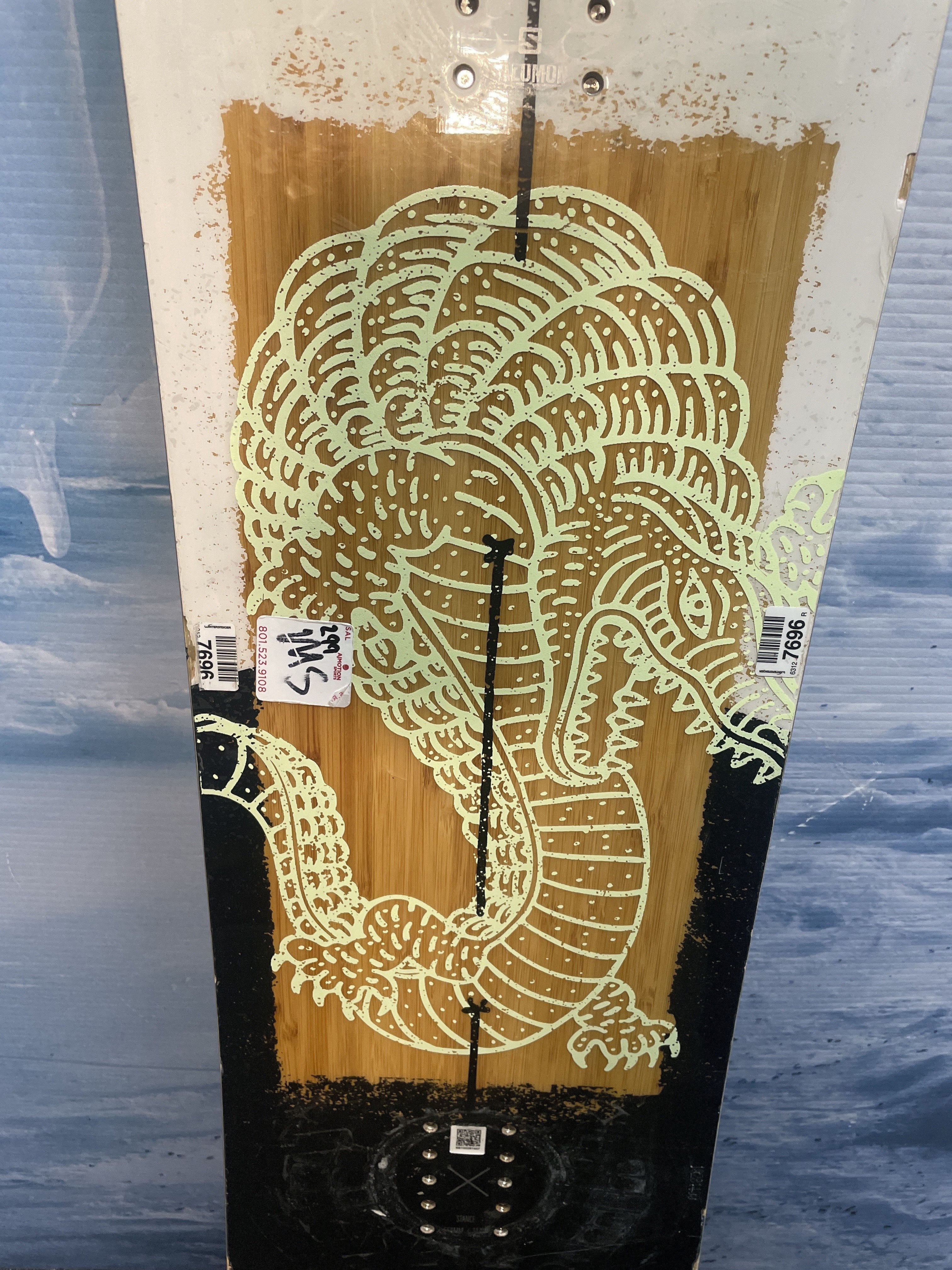 Used 2020 Salomon Assassin Snowboard-153