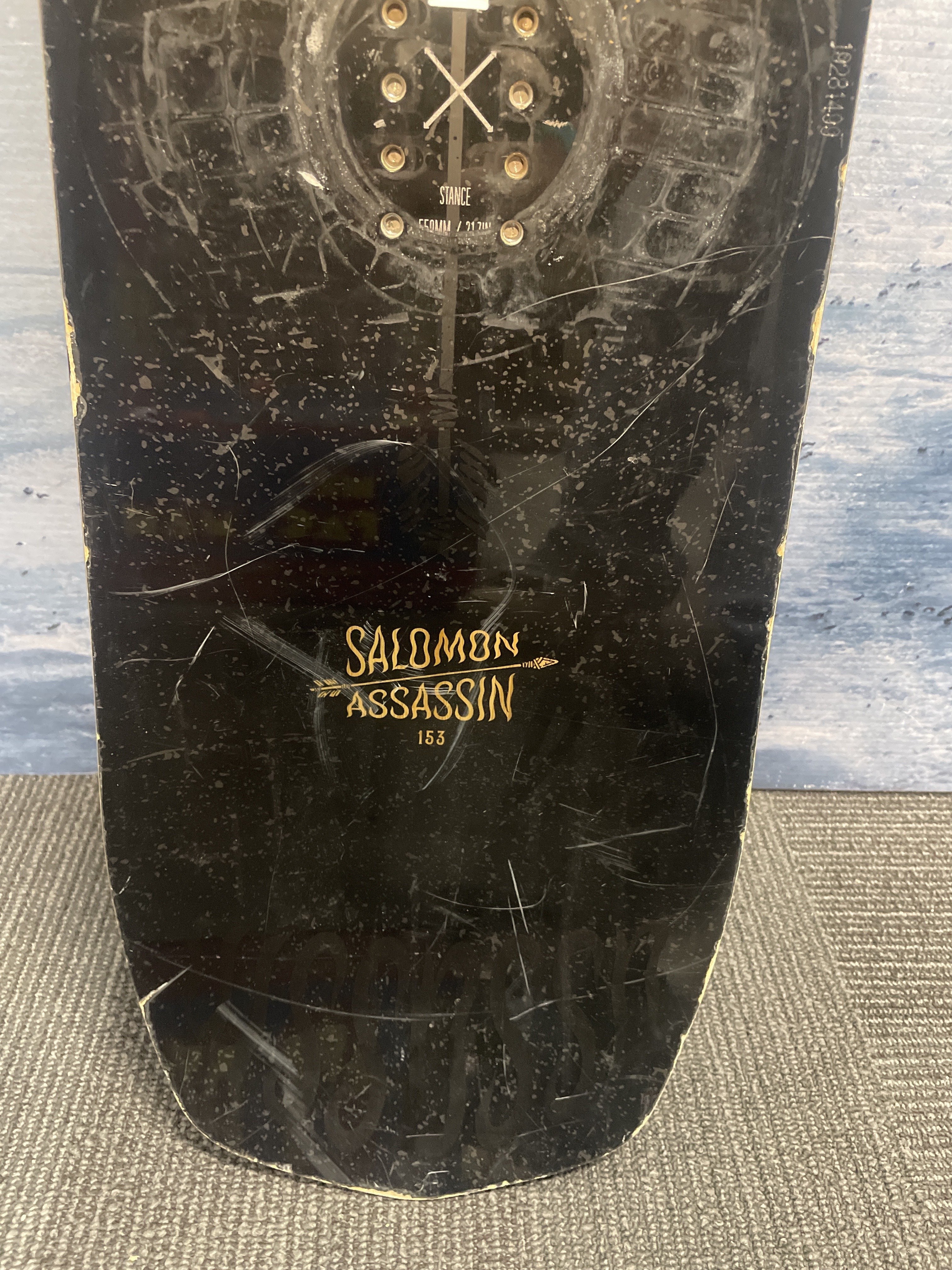 Used 2020 Salomon Assassin Snowboard-153