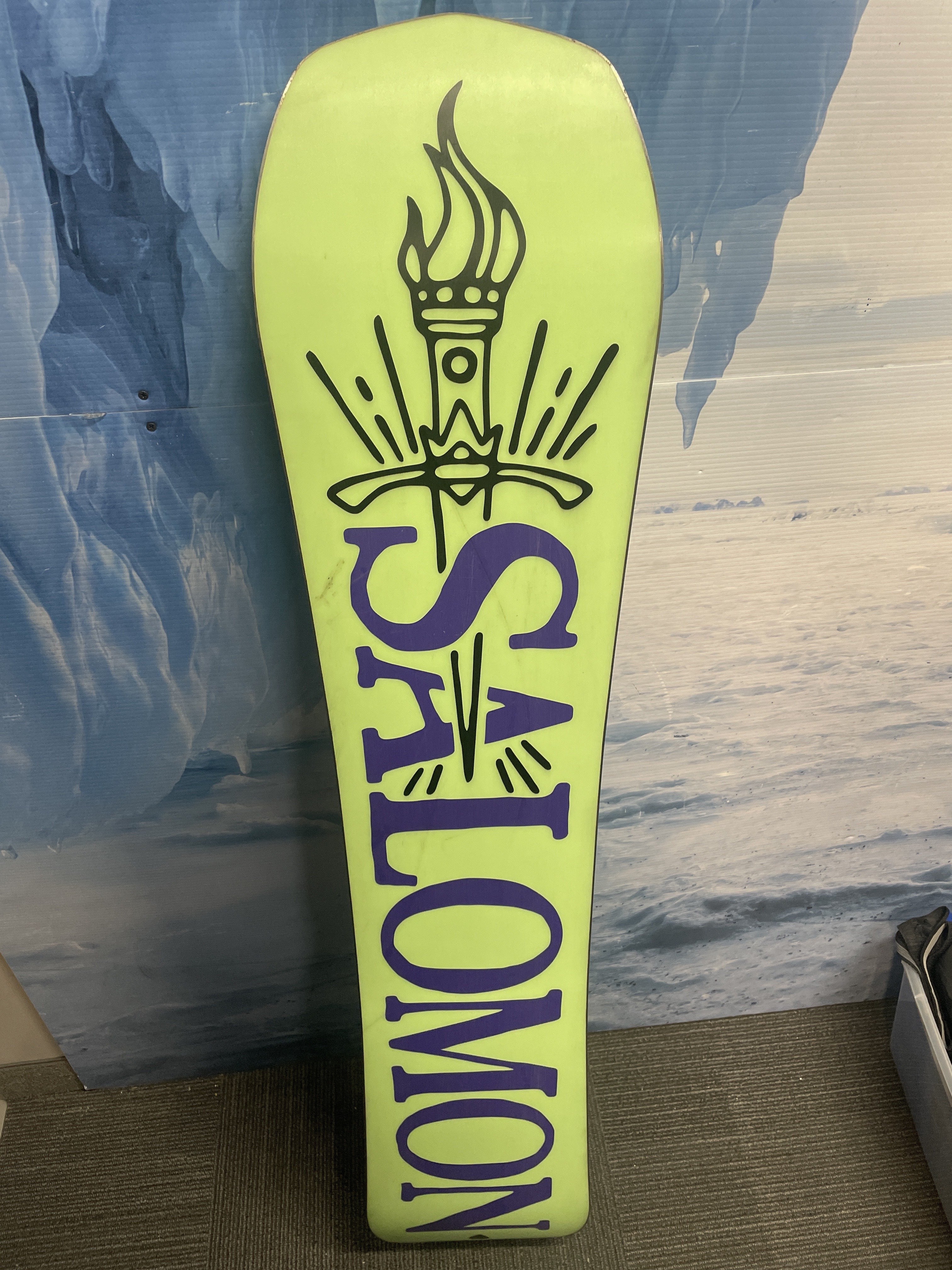 Used 2023 Salomon Assassin Snowboard-156