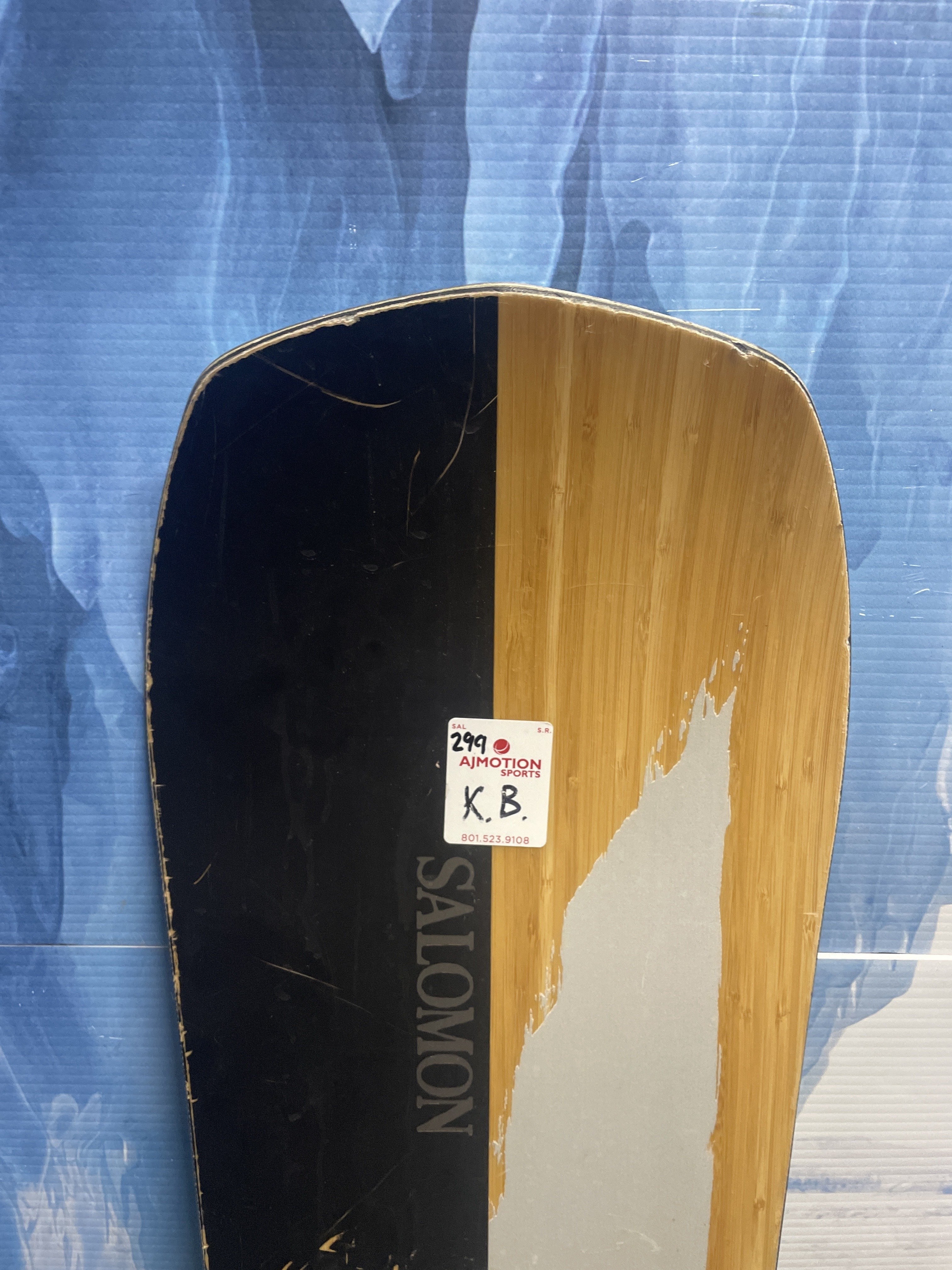 Used 2023 Salomon Assassin Snowboard-156