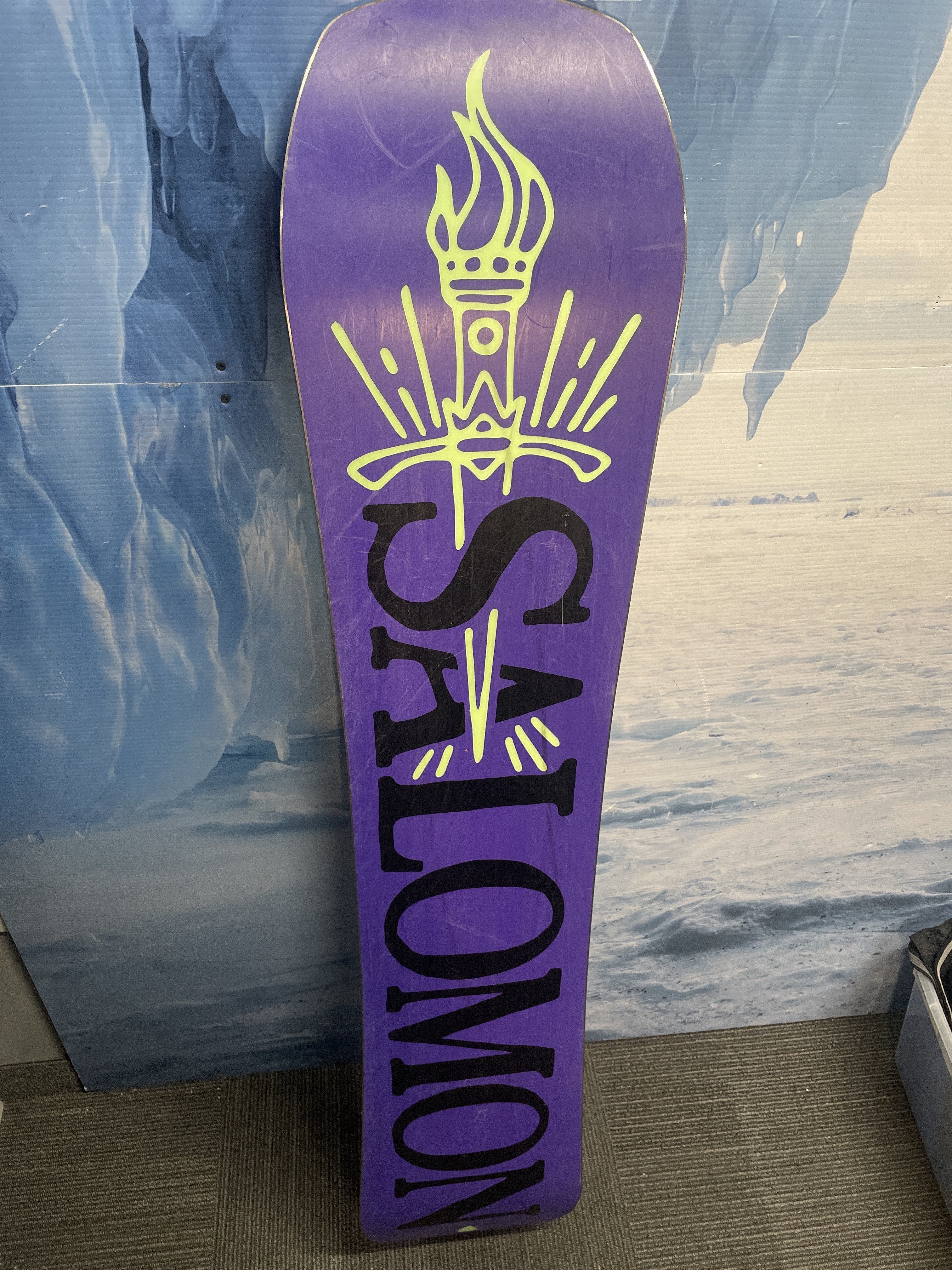 Used 2023 Salomon Assassin Snowboard-156