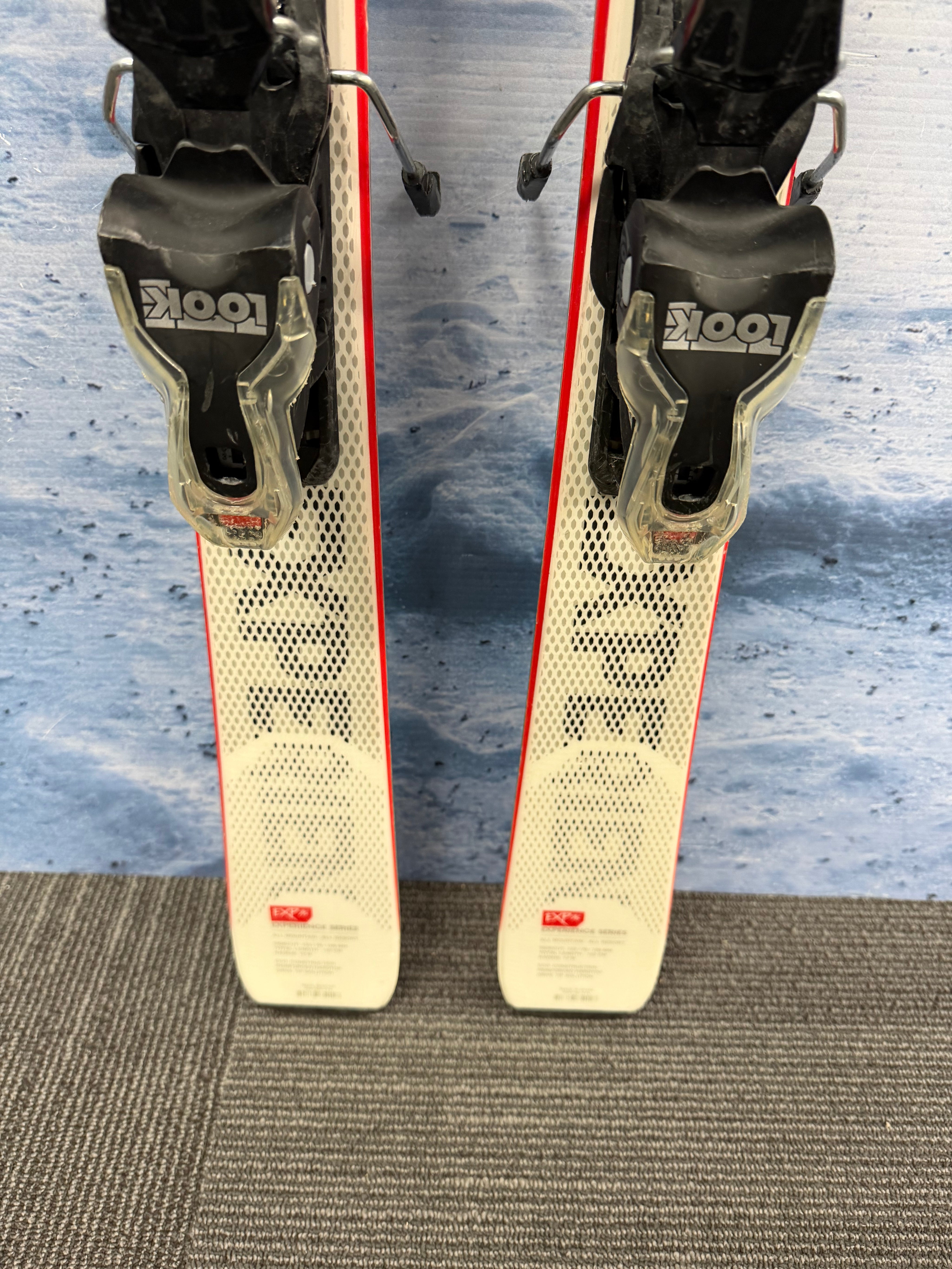 Used Rossignol EXP 76 152cm Skis w/ Look Xpress 10 Bindings