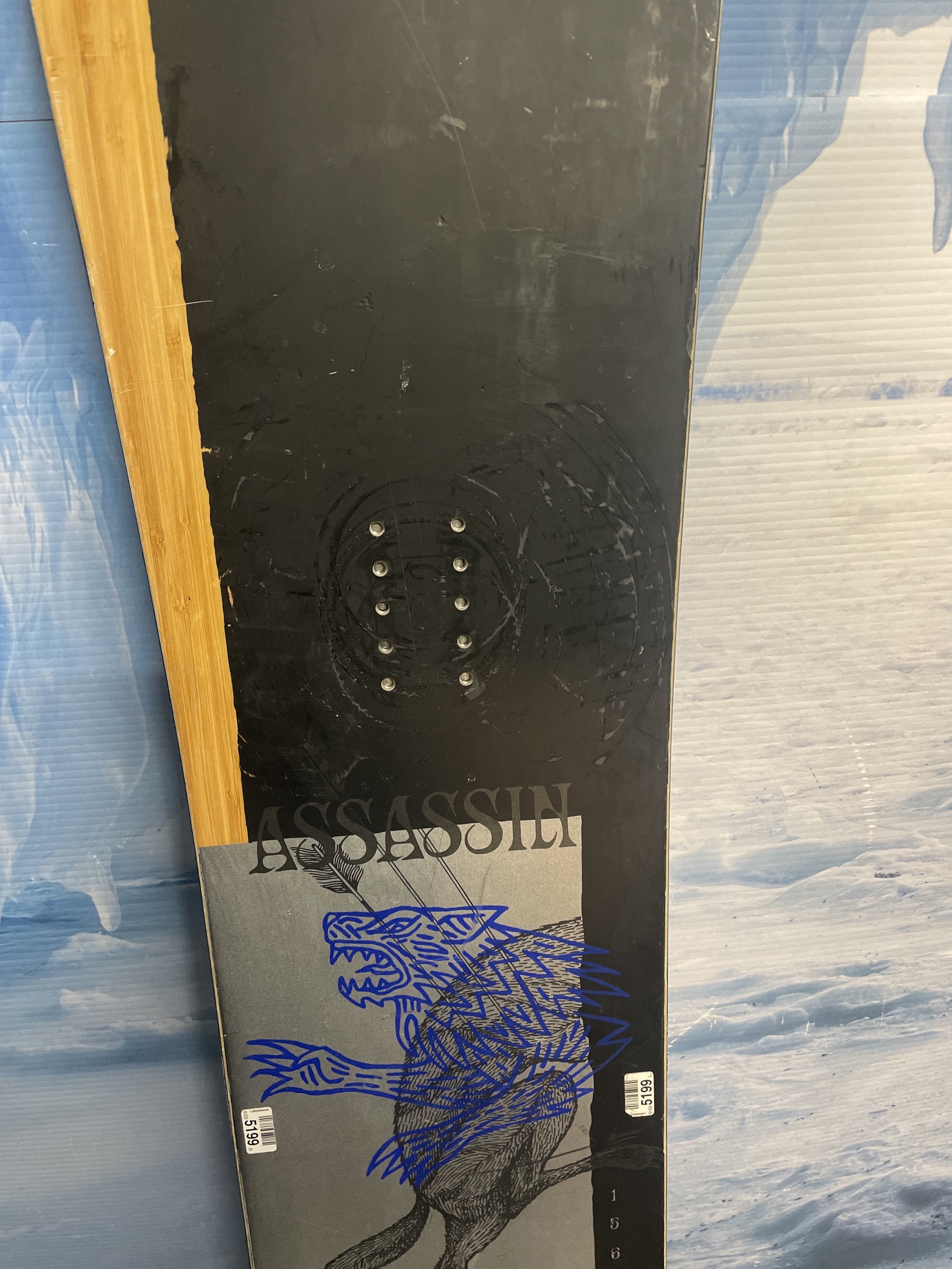 Used 2022 Salomon Assassin Snowboard-156