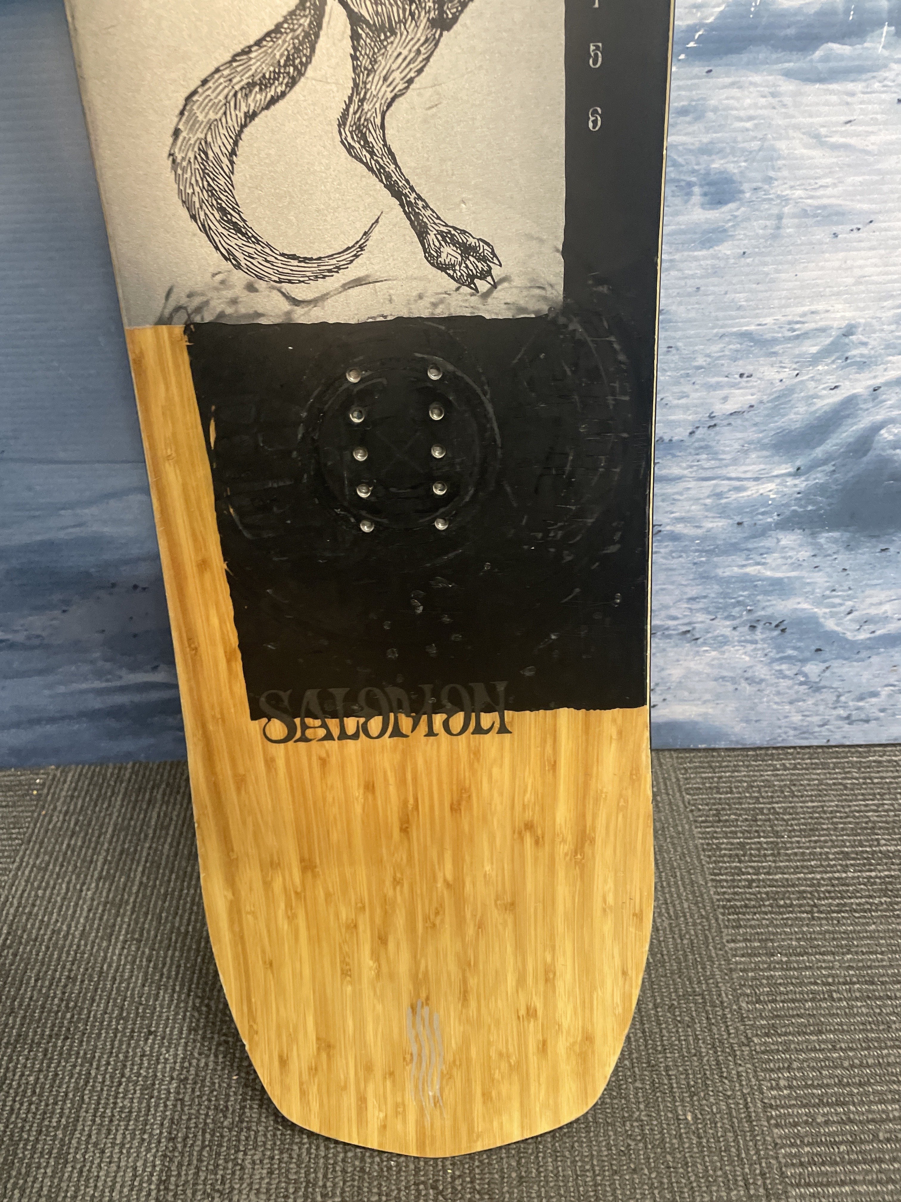 Used 2022 Salomon Assassin Snowboard-156