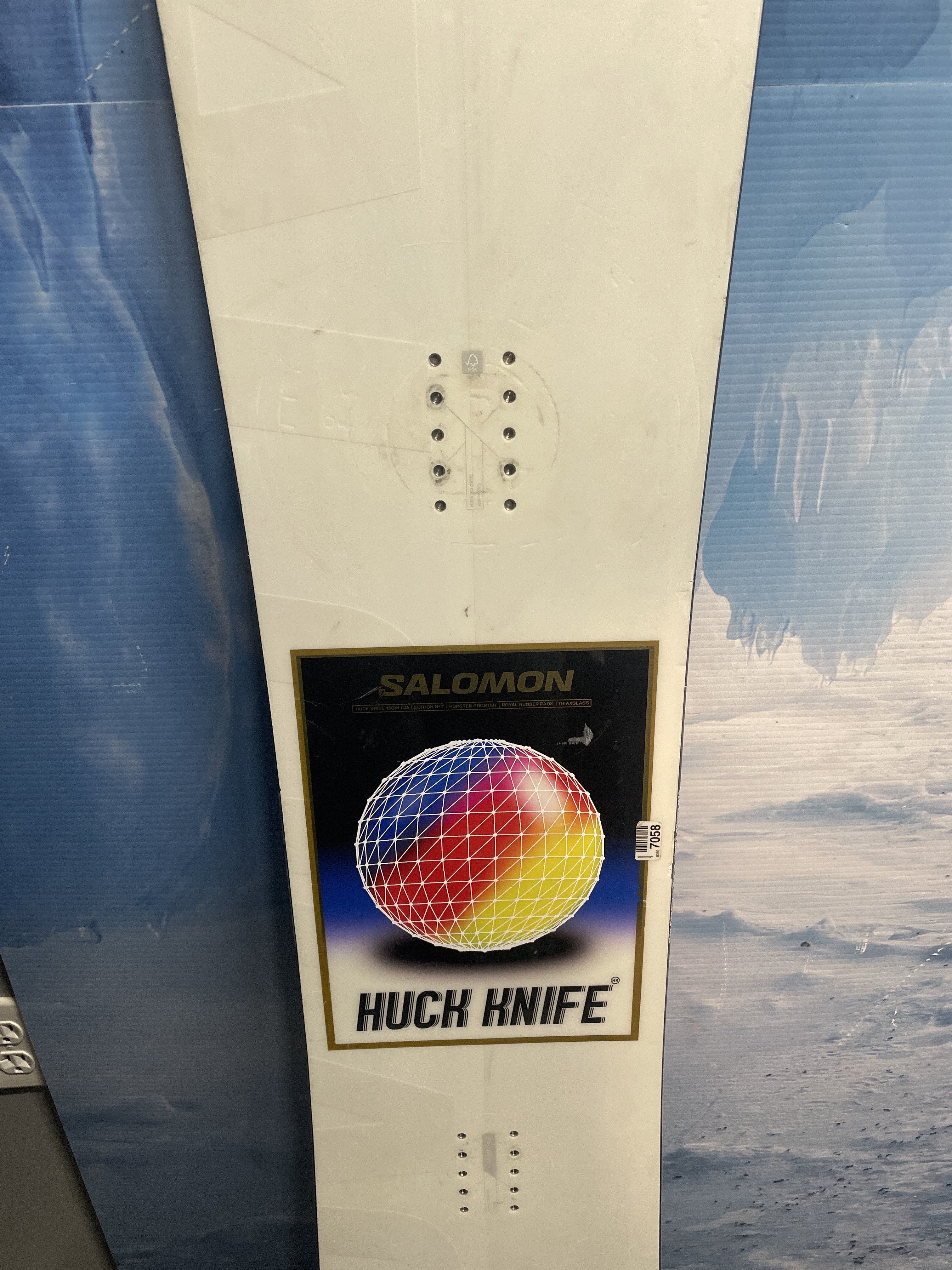 Used 2023 Salomon Huck Knife Snowboard-158