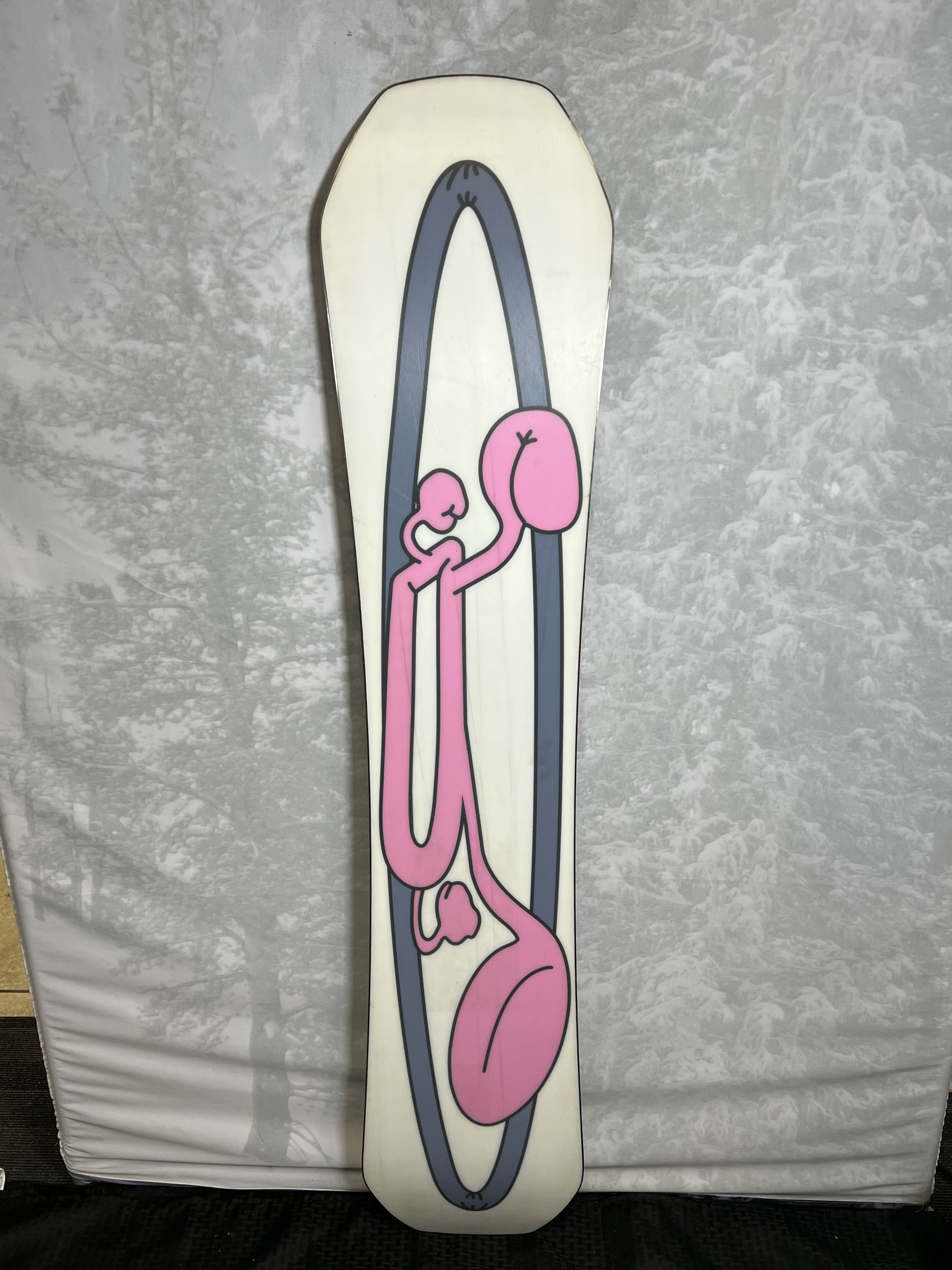 Lightly Used 2024 Ride Benchwarmer 147 CM Snowboard
