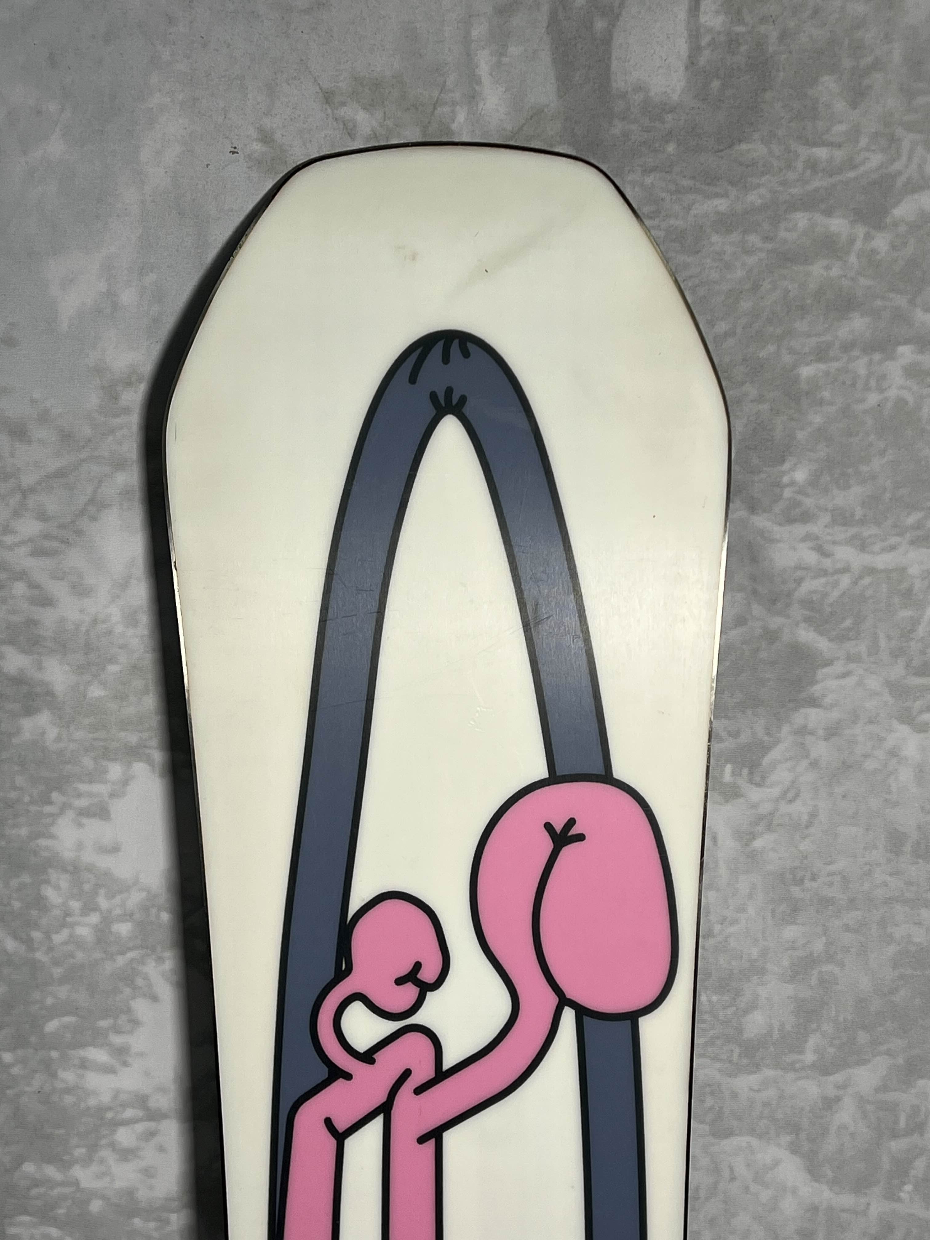 Lightly Used 2024 Ride Benchwarmer 151 CM Snowboard