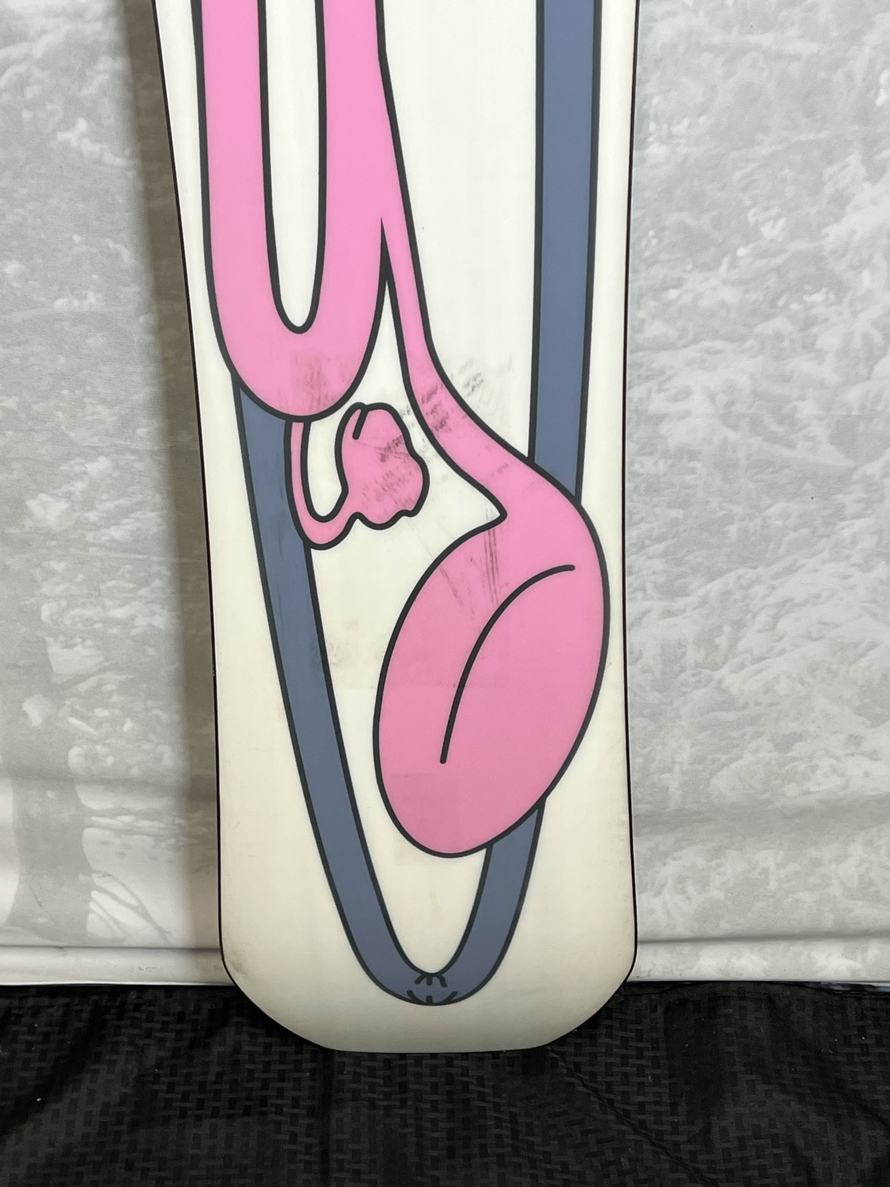 Lightly Used 2024 Ride Benchwarmer 151 CM Snowboard
