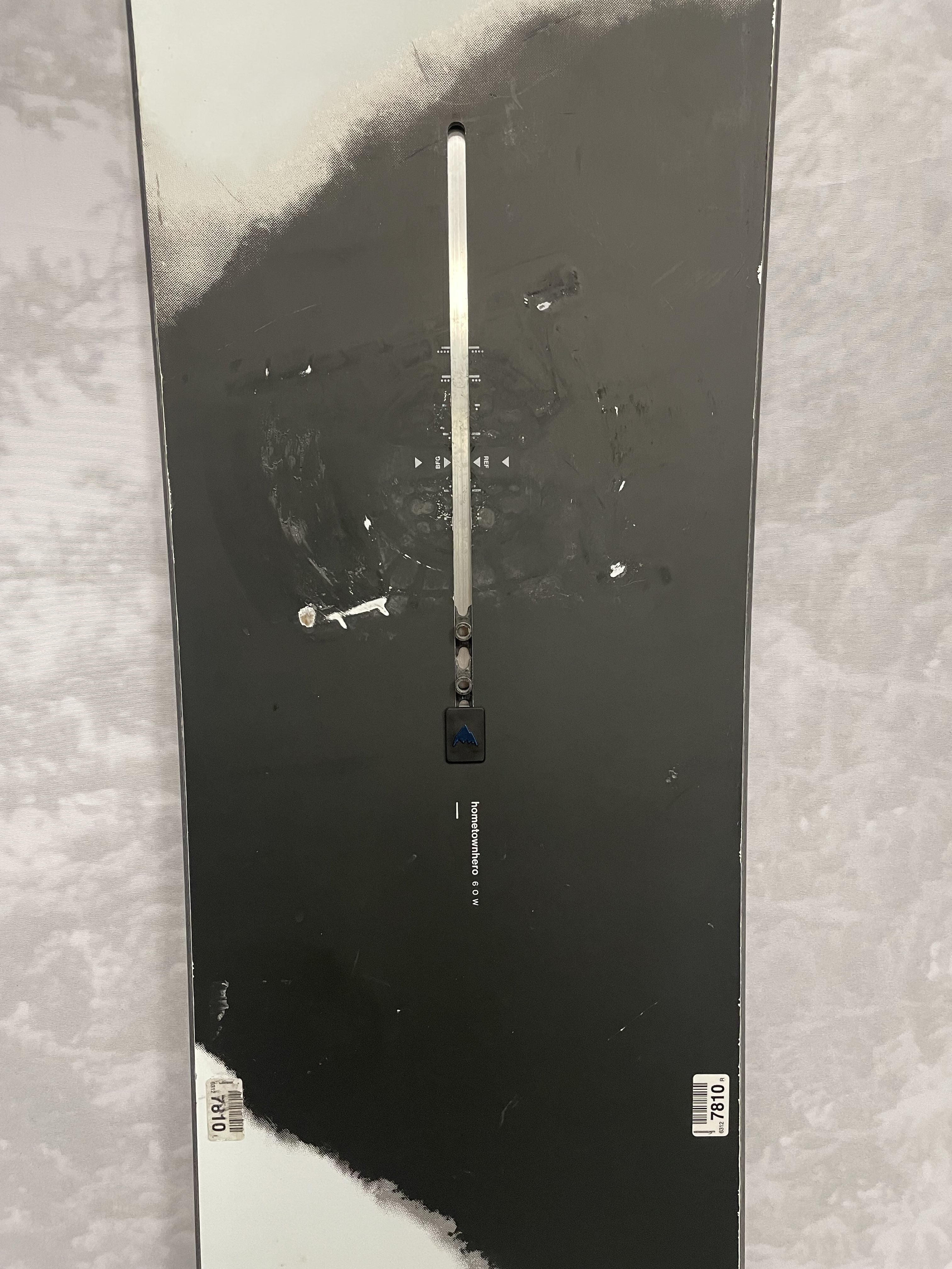 Used 2025 Burton Hometown Hero Wide 160cm Snowboard