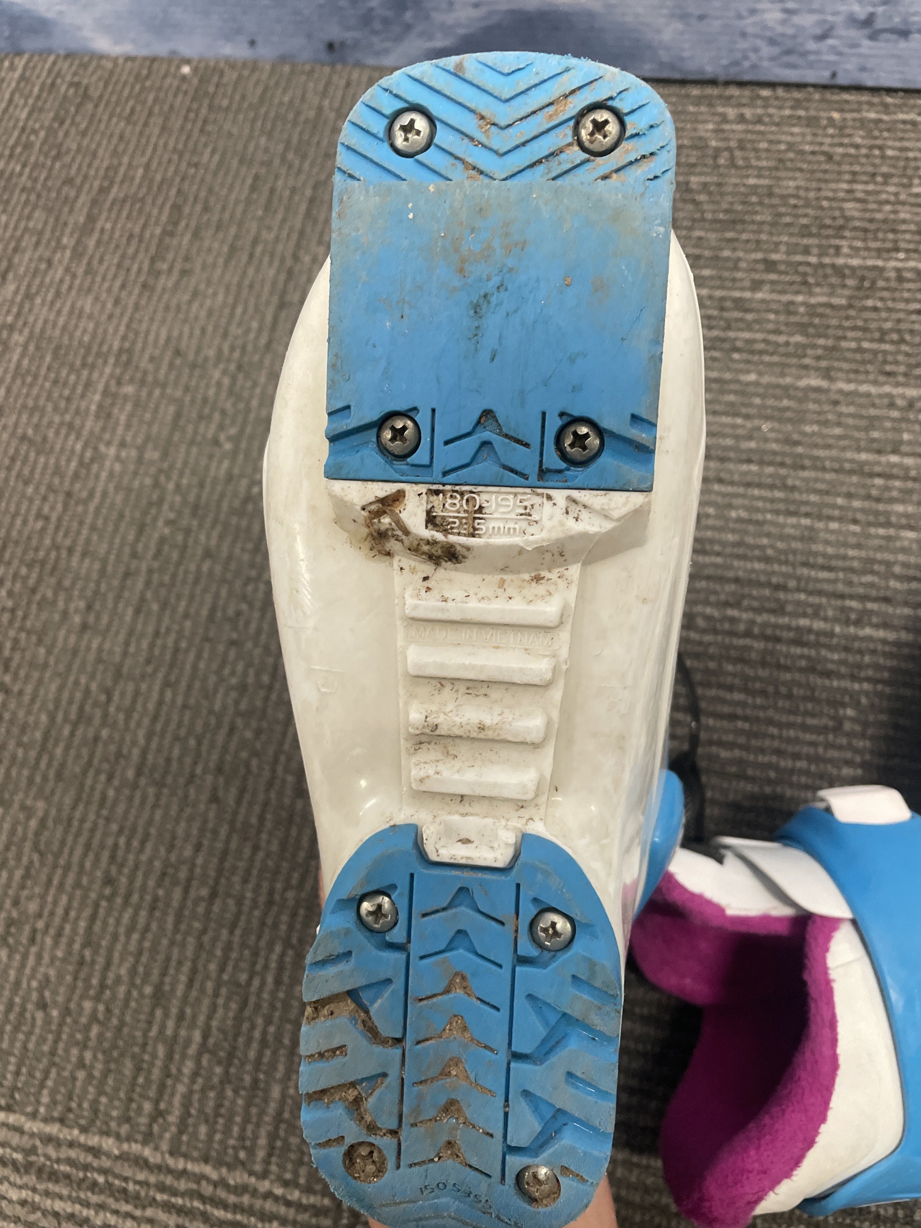 USED Nordica Little Belle 19.5 Ski Boots