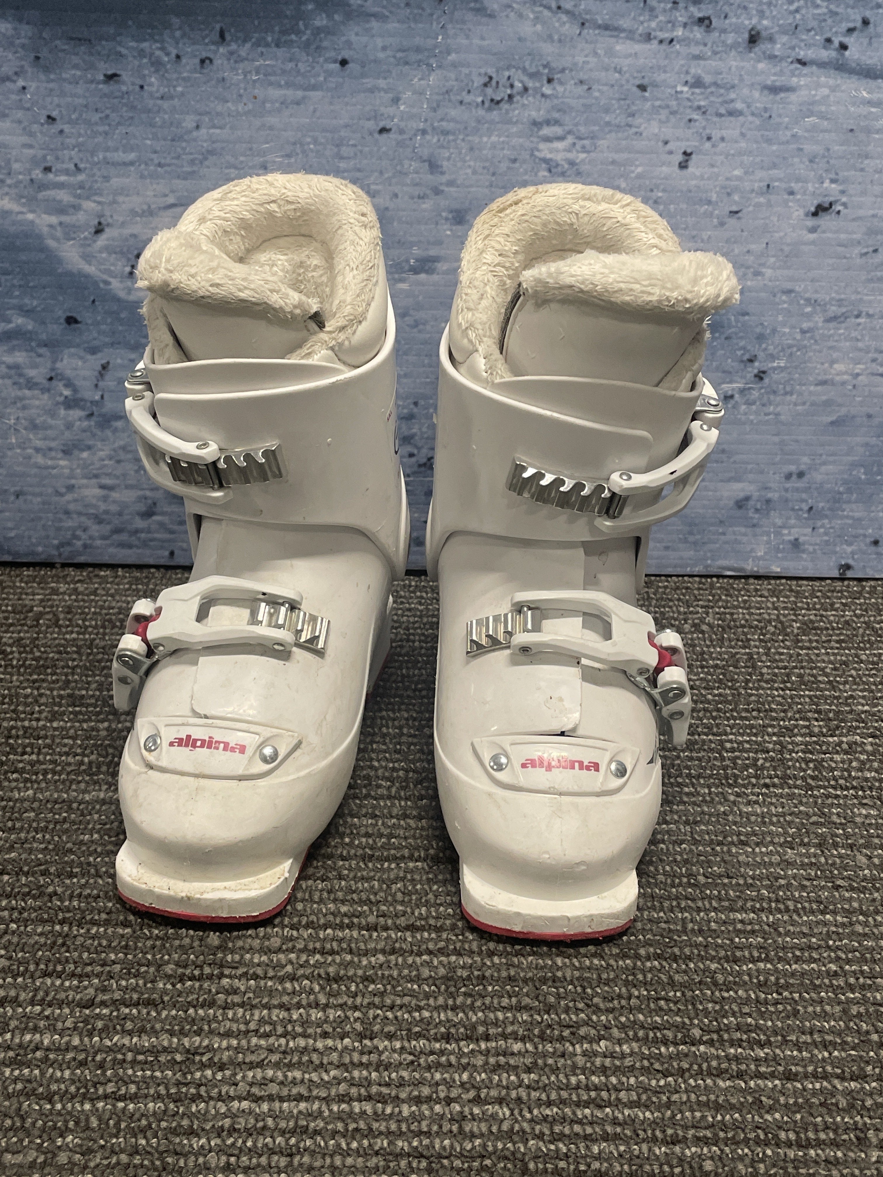 USED Alpina J2 18.5MP Girls Ski Boot