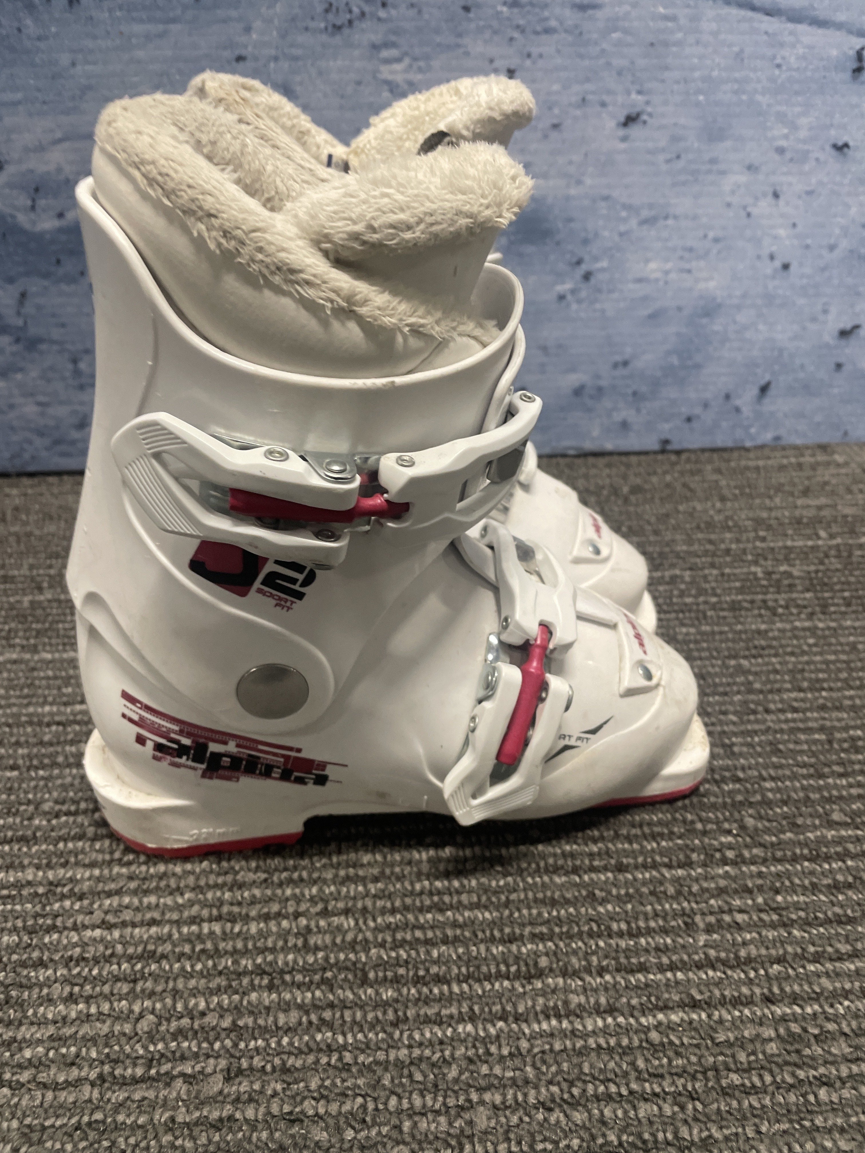 USED Alpina J2 18.5MP Girls Ski Boot
