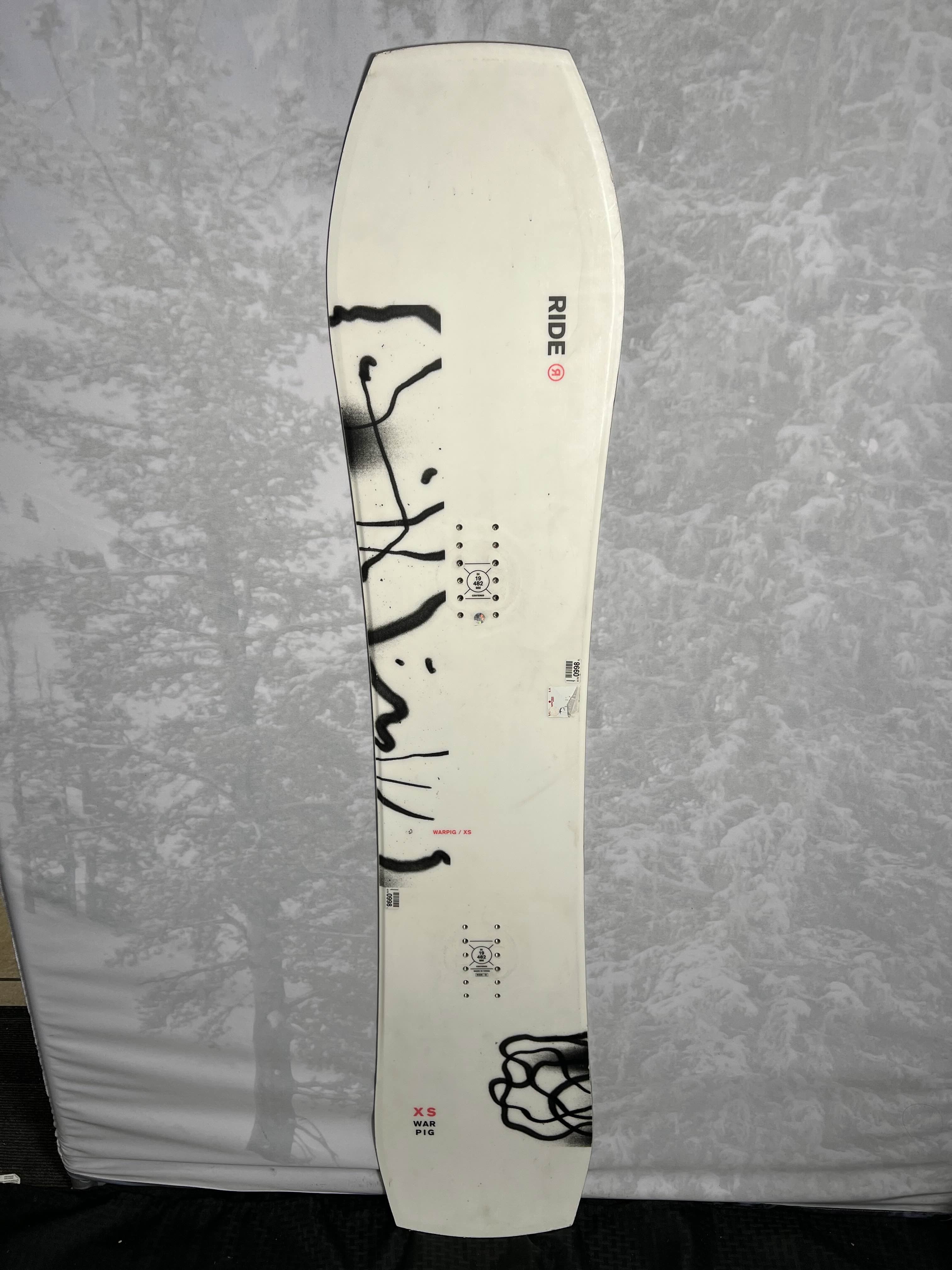 Lightly Used 2024 Ride Warpig 142CM Snowboard