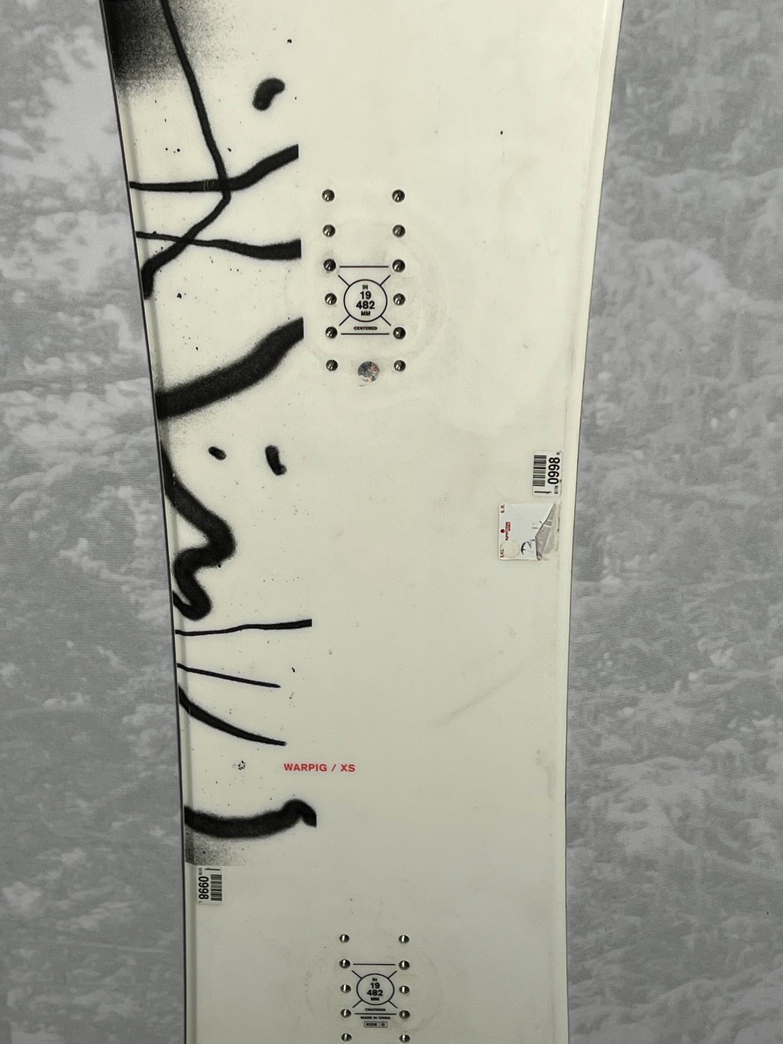 Lightly Used 2024 Ride Warpig 142CM Snowboard