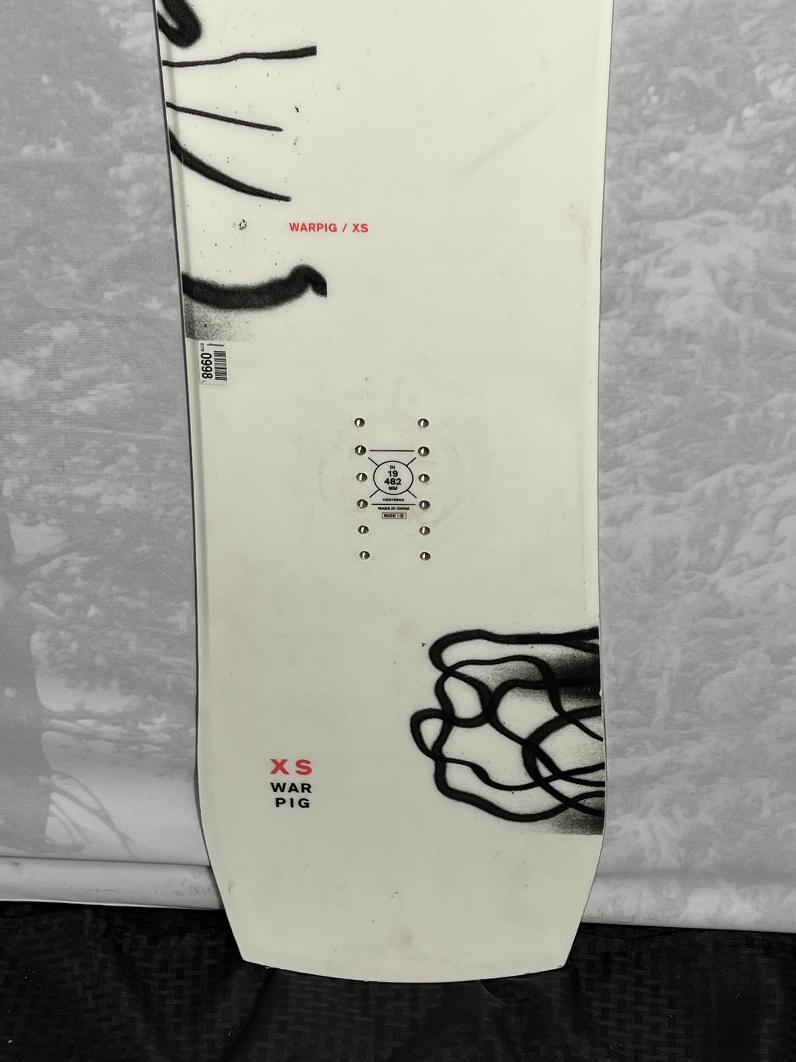 Lightly Used 2024 Ride Warpig 142CM Snowboard