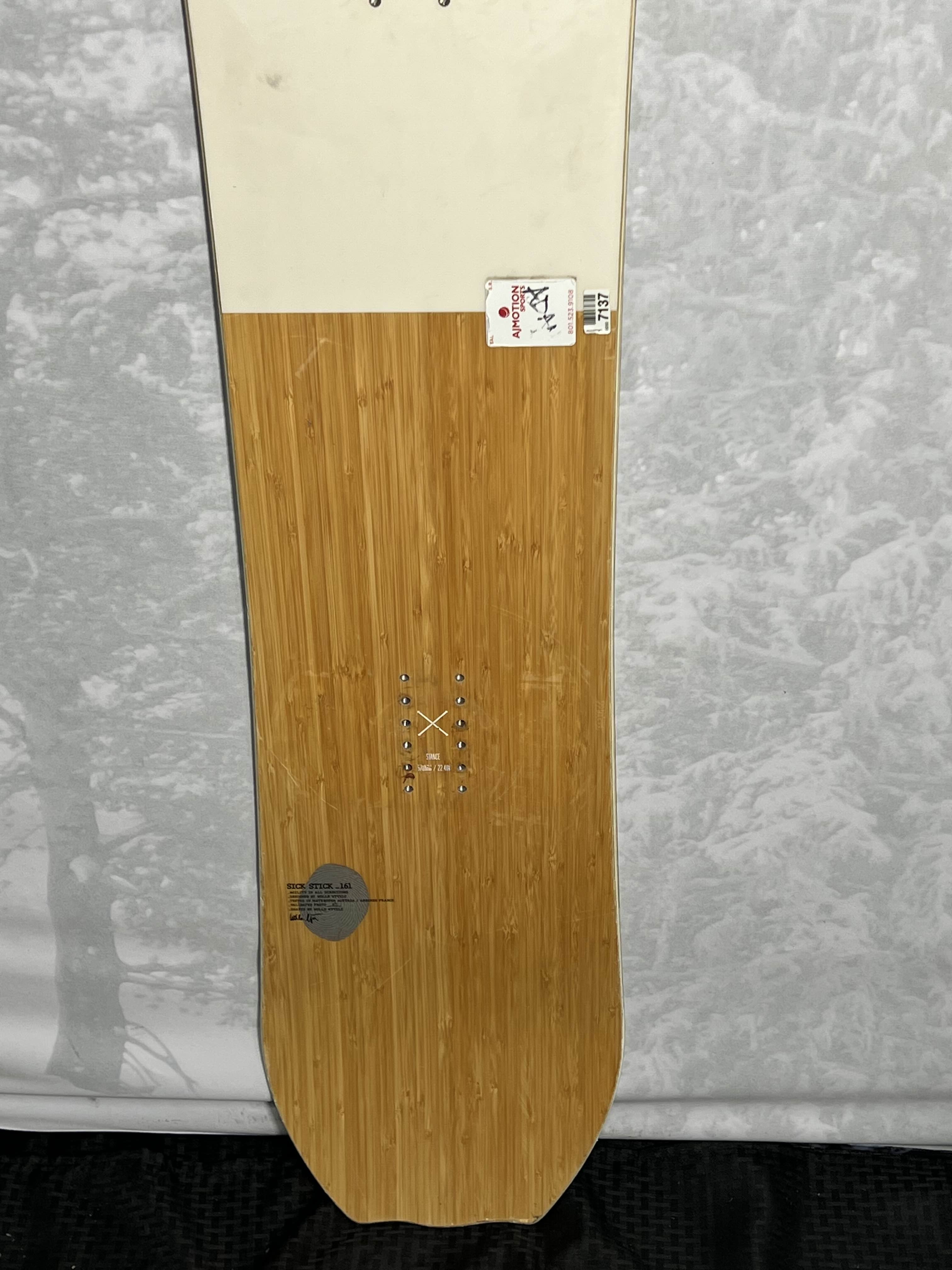 Used 2023 Salomon Sickstick Snowboard - 161CM