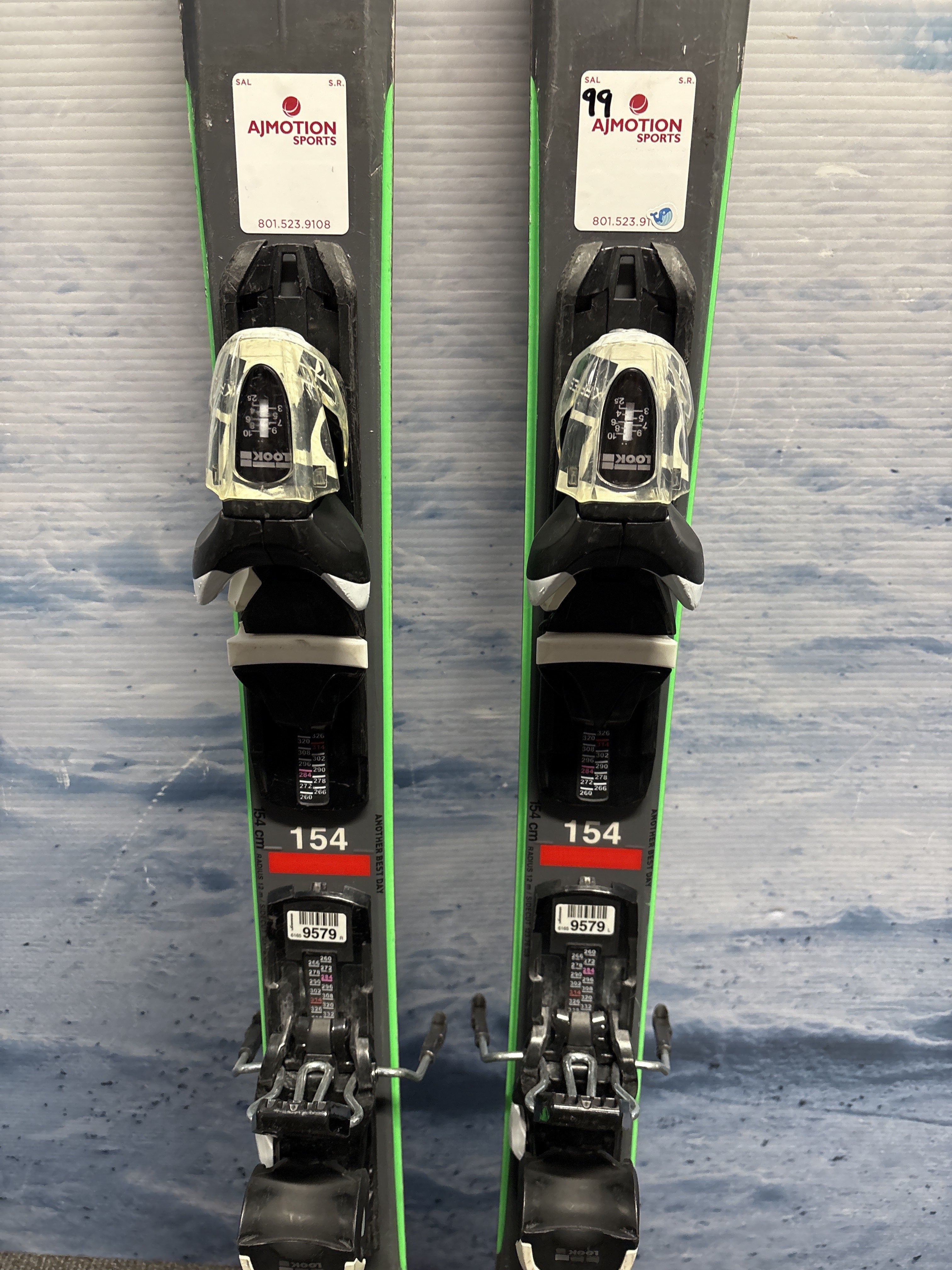 Used 2021 Rossignol Exp. 76ci Men's Ski w/ Look Xpress 10 Demo Bindings - 154CM